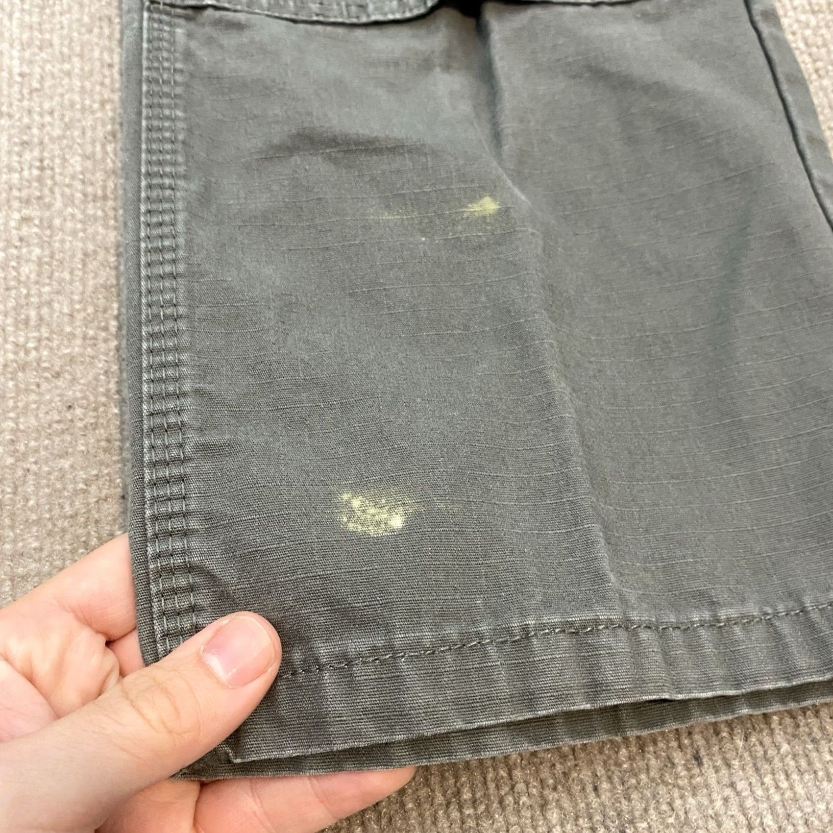 Wrangler Wrangler Workwear Pants Mens 32x32 Gray Cargo Double Knee Grunge Distressed Y2K Cargo Pants Mens Gray Wrangler RIGGS Workwear Size US 32 / EU 48 - 5 Thumbnail