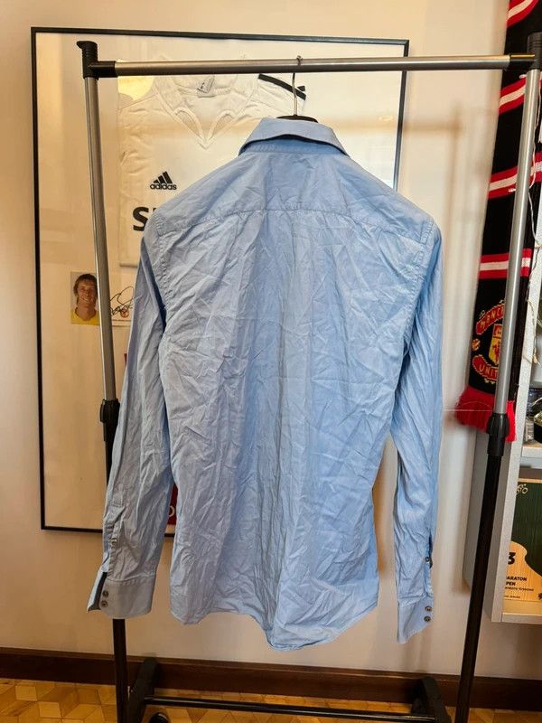 Gucci Gucci Blue Fitted Shirt 39 / 15.5 M Size US M / EU 48-50 / 2 - 2 Thumbnail