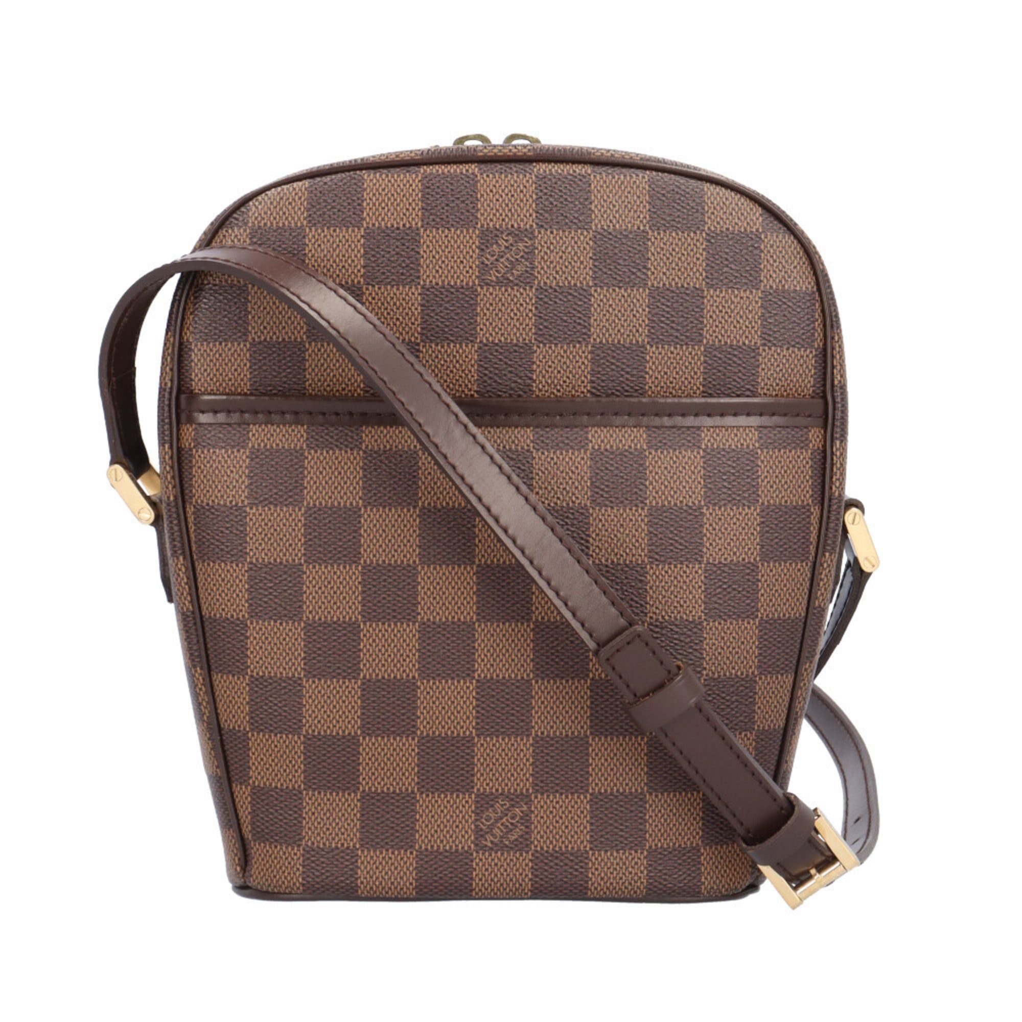 Louis Vuitton Louis Vuitton Ipanema PM Damier Shoulder Bag, Canvas N51294, Brown, Women's, LOUIS VUITTON, Used Size ONE SIZE - 1 Thumbnail