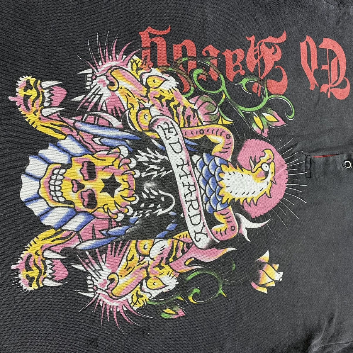 Ed Hardy Vintage Ed Hardy Christian Audigier Eagle & Tiger Polo Shirt Size US M / EU 48-50 / 2 - 6 Thumbnail