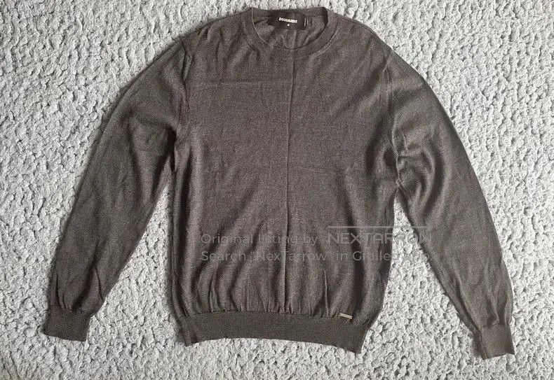 Dsquared2 DSQUARED2 Men's Slim Fit Wool Sweater. Size US M / EU 48-50 / 2 - 1 Thumbnail