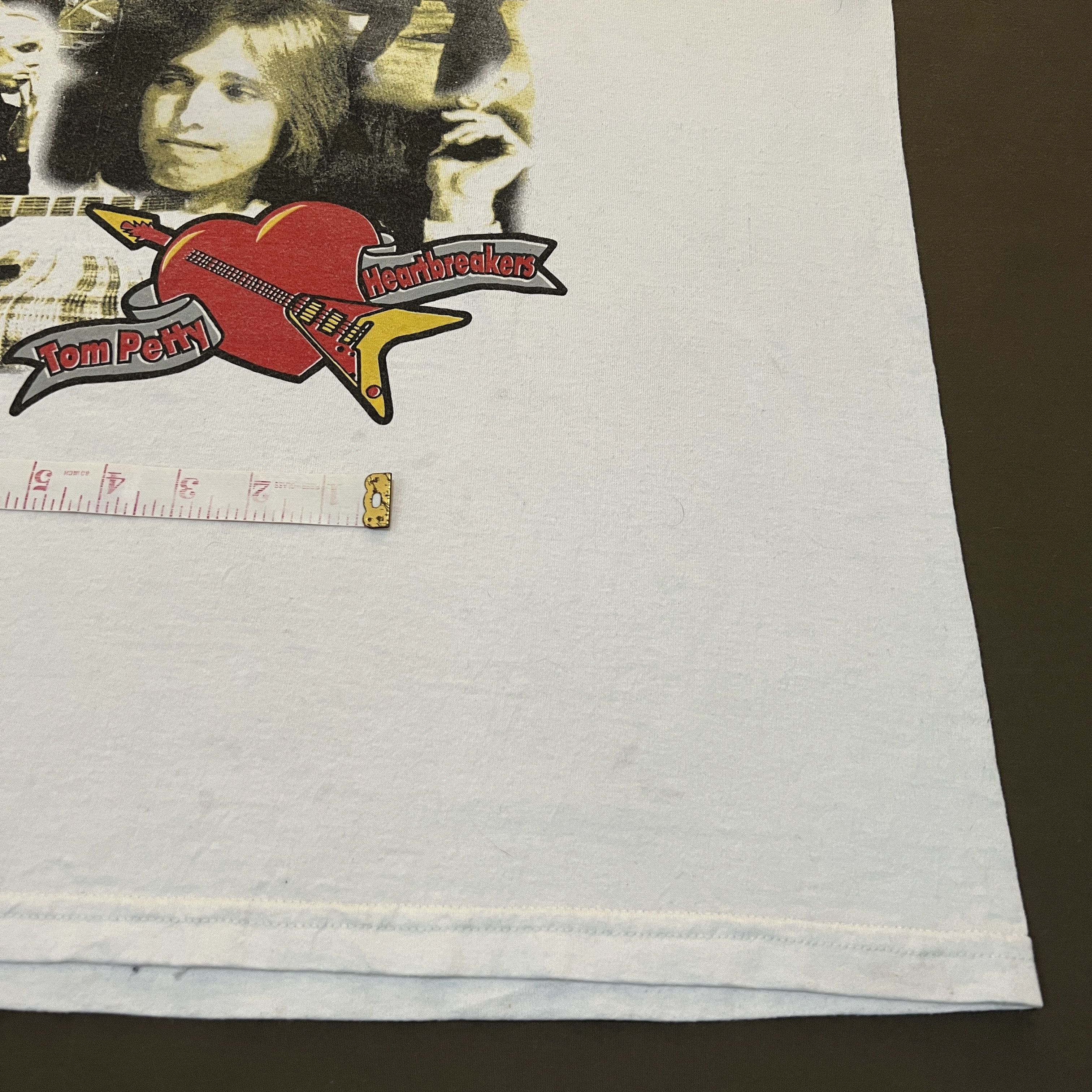 Vintage 2001 Tom Petty & Heartbreakers Tour Promo Tee XL