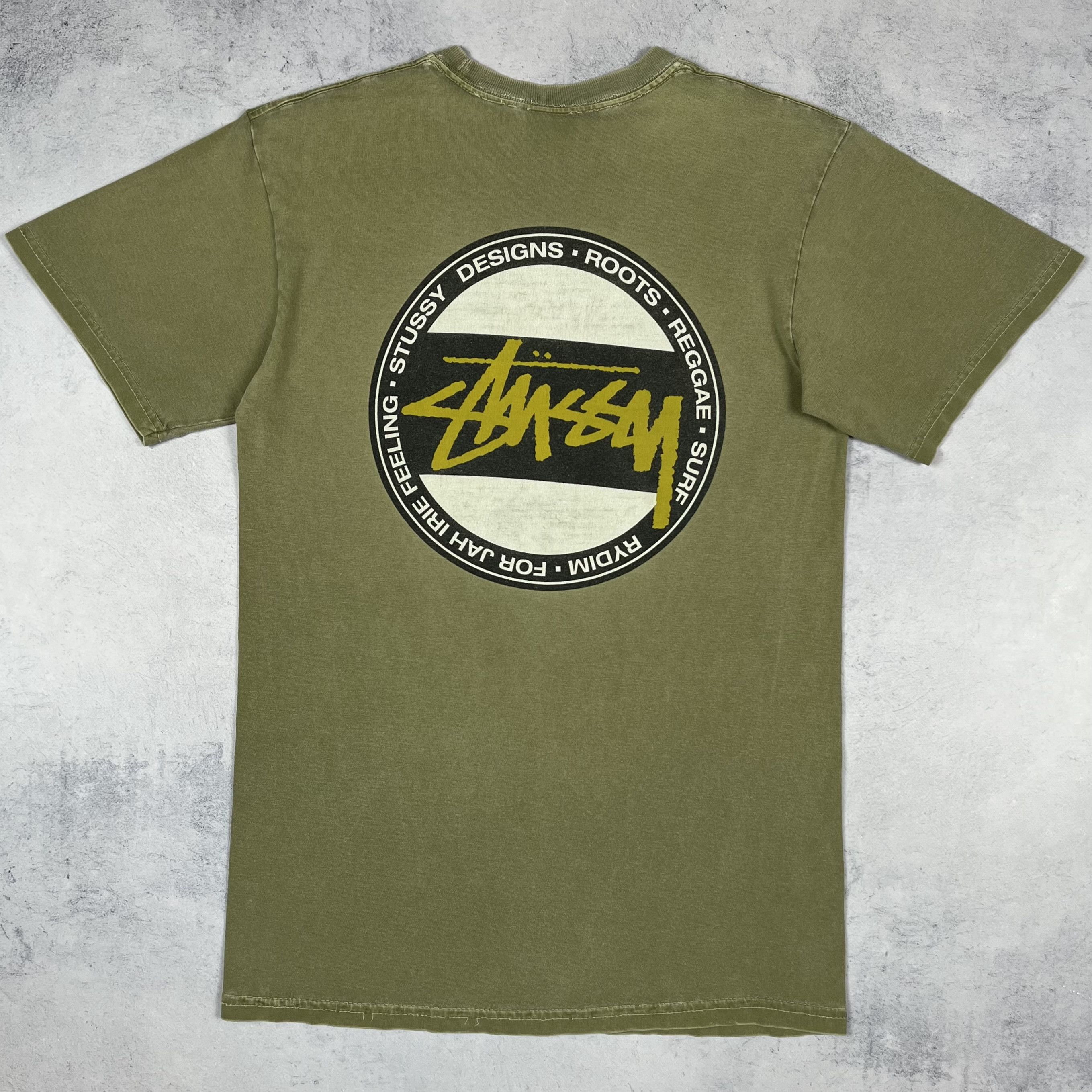 Stussy Vintage Stussy Y2K Overdyed Big Logo T Shirt 2000’s Size US S / EU 44-46 / 1 - 2 Thumbnail