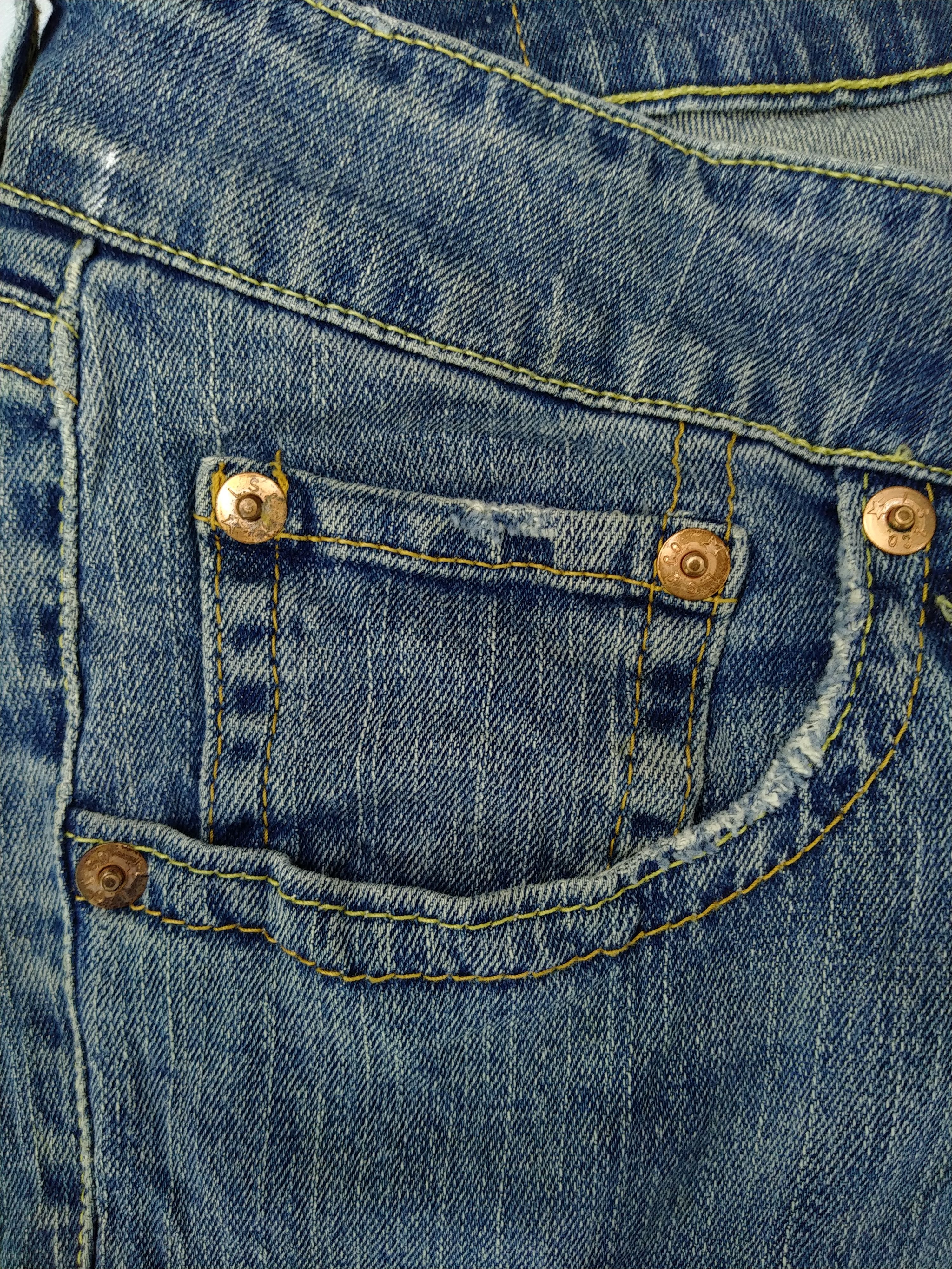 Vintage Blue Vintage Levi's 542 Low Flare Denim 39x31.5 -JN482 Size US 39 - 11 Thumbnail