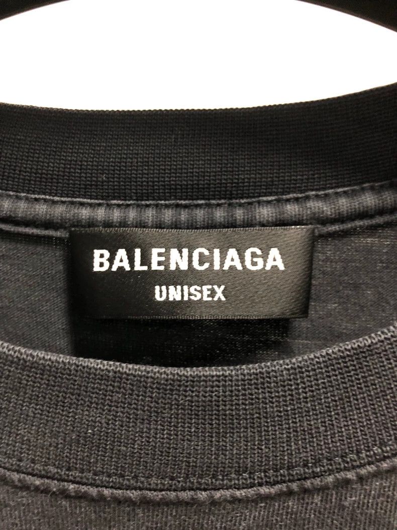 Balenciaga Balenciaga Double B Short Sleeve T-Shirt Black M Size US M / EU 48-50 / 2 - 3 Thumbnail