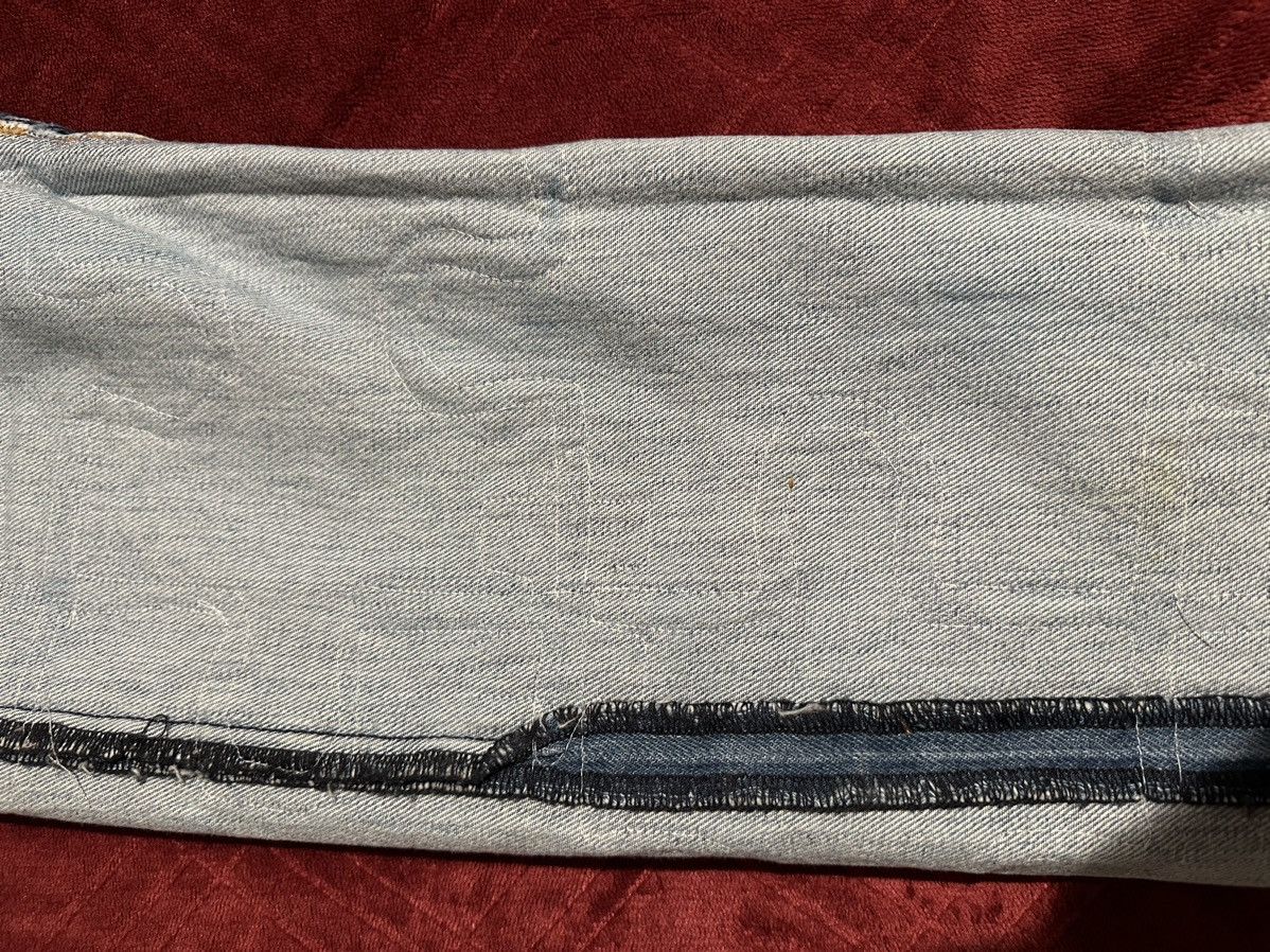 Designer × Vintage Roughcut Puzzle Piece Denim Size US 30 / EU 46 - 10 Thumbnail