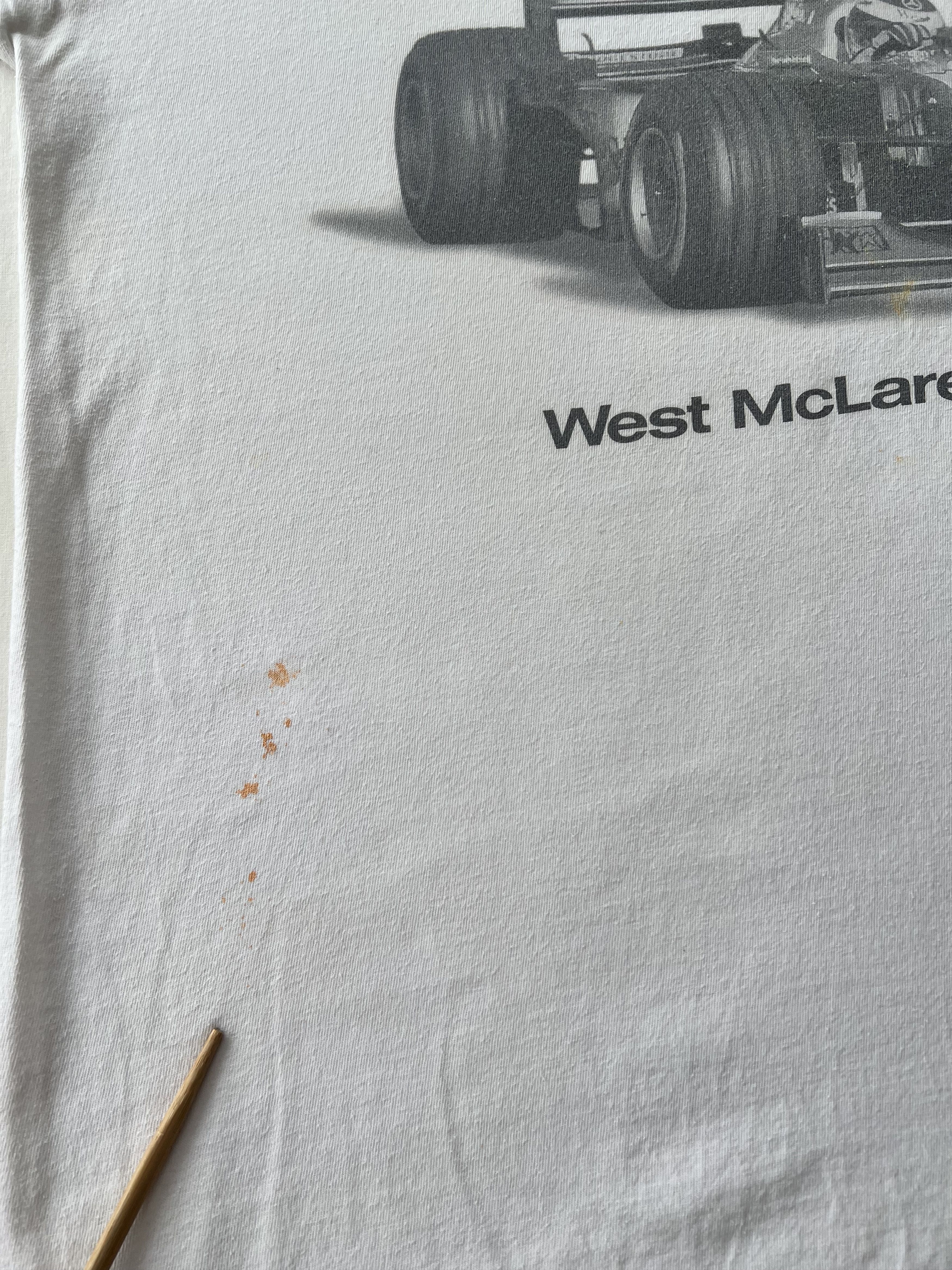 Formula 1 Vintage 90s West McLaren Mercedes Benz F1 Formula 1 T-shirt Size US L / EU 52-54 / 3 - 7 Thumbnail
