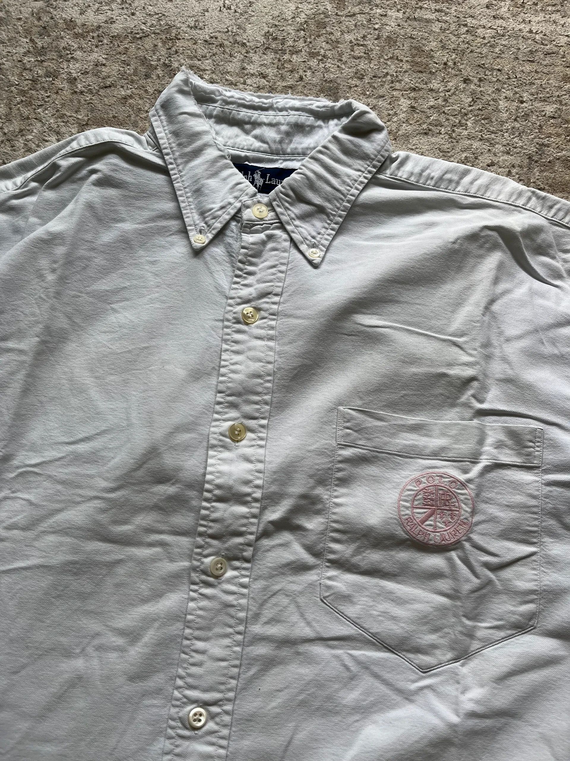 Polo Ralph Lauren OG Polo Ralph Lauren Sz L Rose Pink Cookie Vintage 90s Size US L / EU 52-54 / 3 - 7 Thumbnail