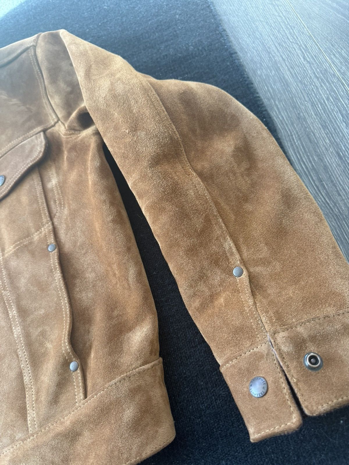 Freenote Cloth Freenote Cloth Suede Trucker Jacket Size US M / EU 48-50 / 2 - 5 Thumbnail
