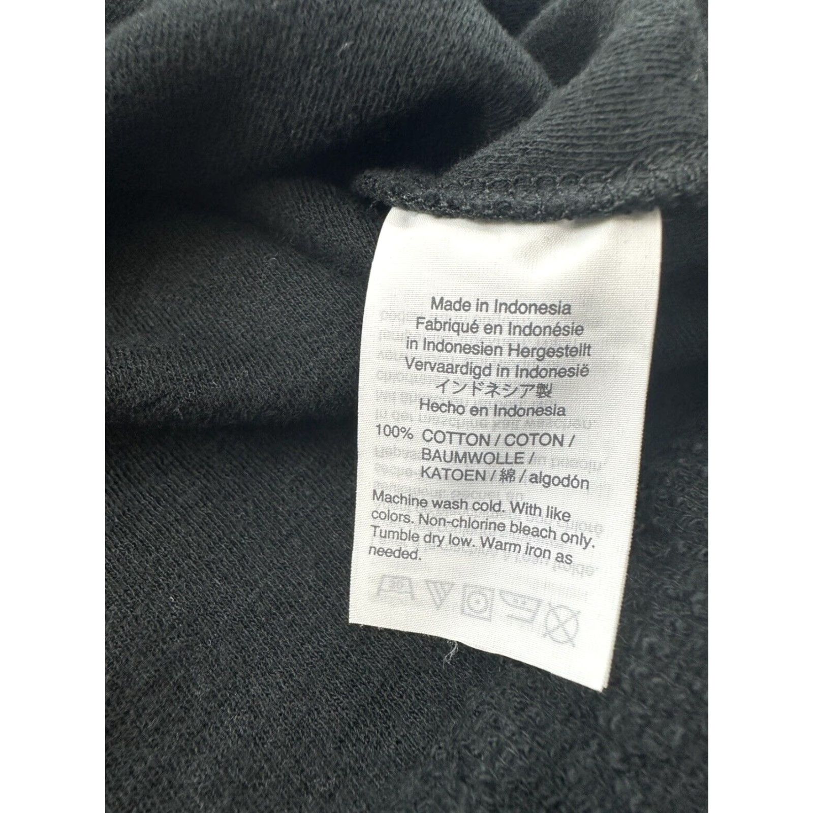 Madewell Madewell Black Long Sleeve Wrap Shirt Womens Medium Casual Cotton Top Size M / US 6-8 / IT 42-44 - 5 Thumbnail