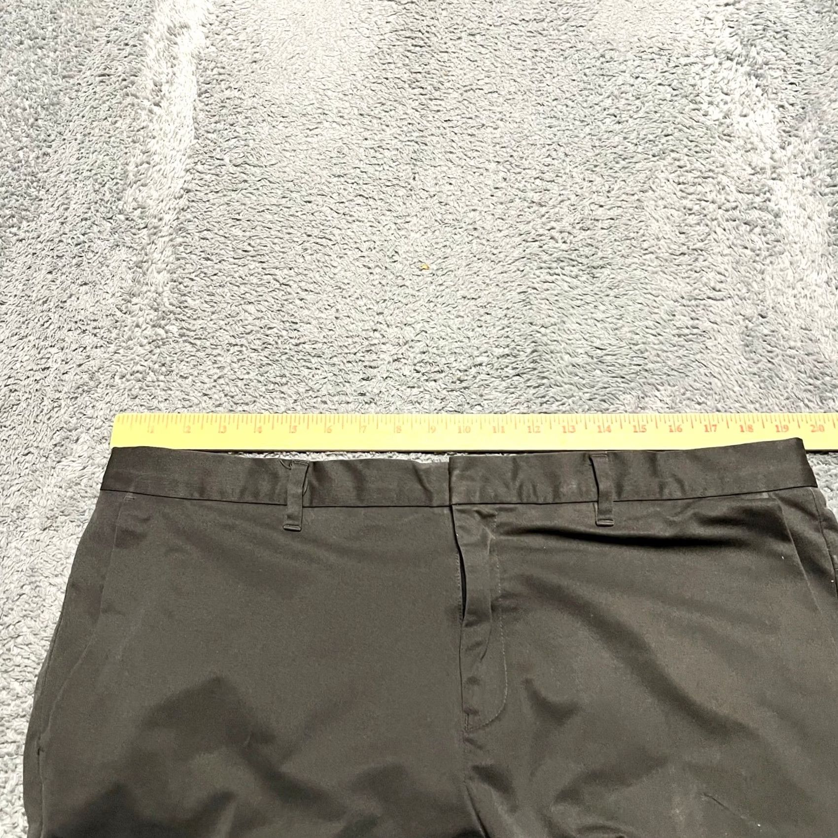 Vintage Ministry of Supply Slim Pants Mens 38 Gray Performance Golf Chino Tapered 30 in Inseam Mens Size US 38 / EU 54 - 7 Thumbnail