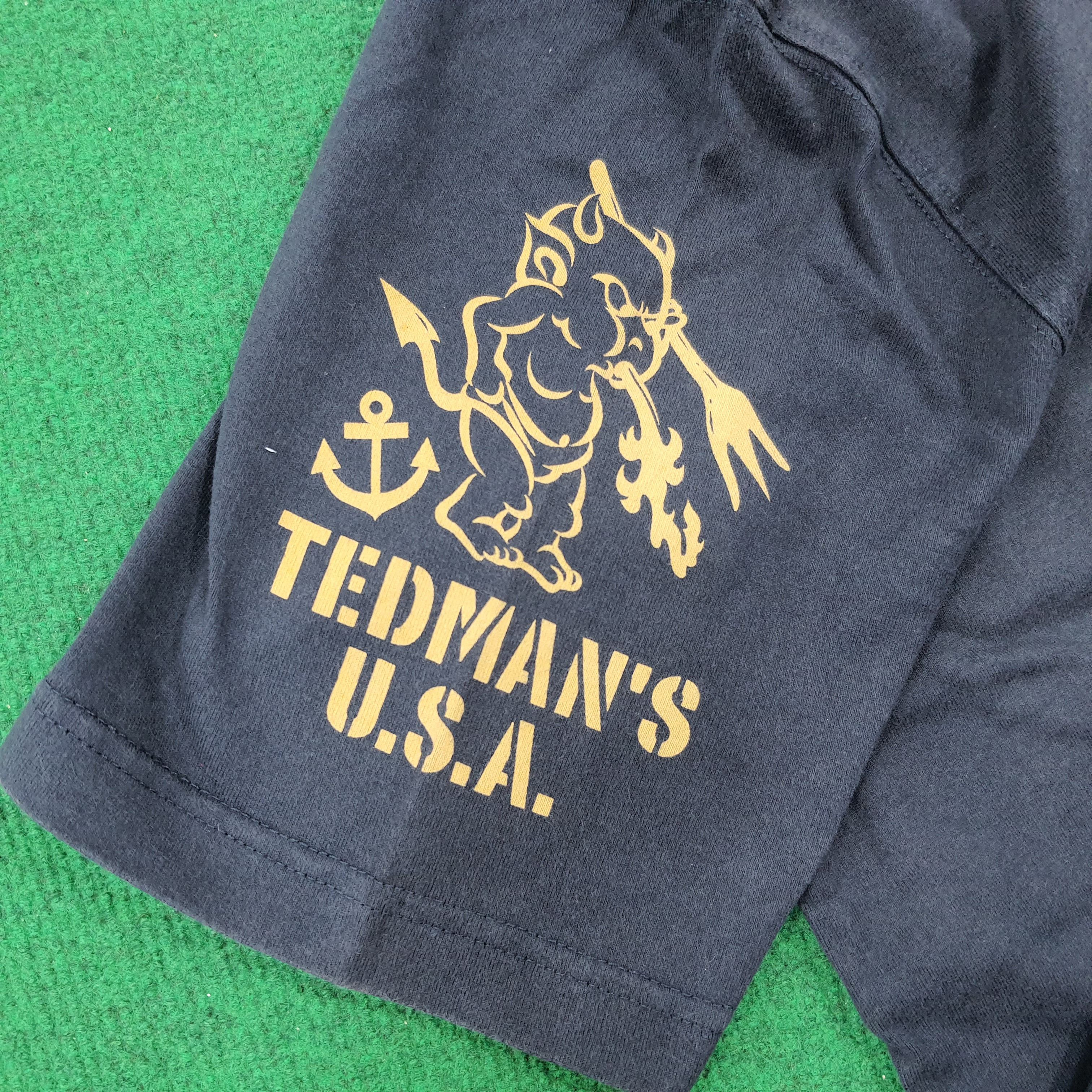 Vintage Vintage Tedman U.S Submarine Force by Ted Company Tshirt Size US L / EU 52-54 / 3 - 7 Thumbnail