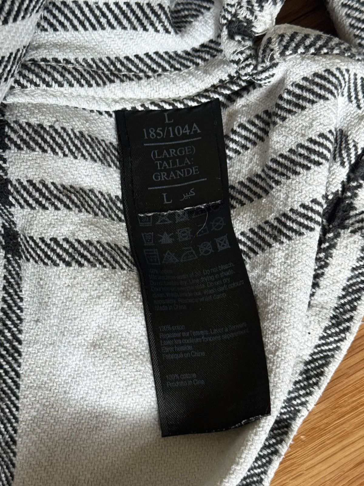 Allsaints Allsaints Big Check Flannel White Size US L / EU 52-54 / 3 - 4 Thumbnail