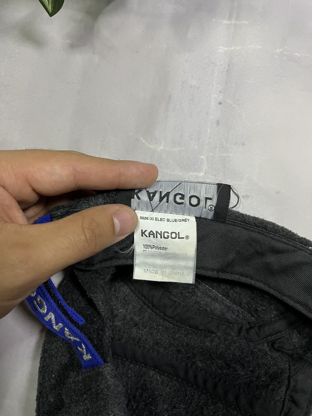 Kangol Kangol Cap Baseball Fleece Fit Y2K Style Vintage Size ONE SIZE - 8 Thumbnail