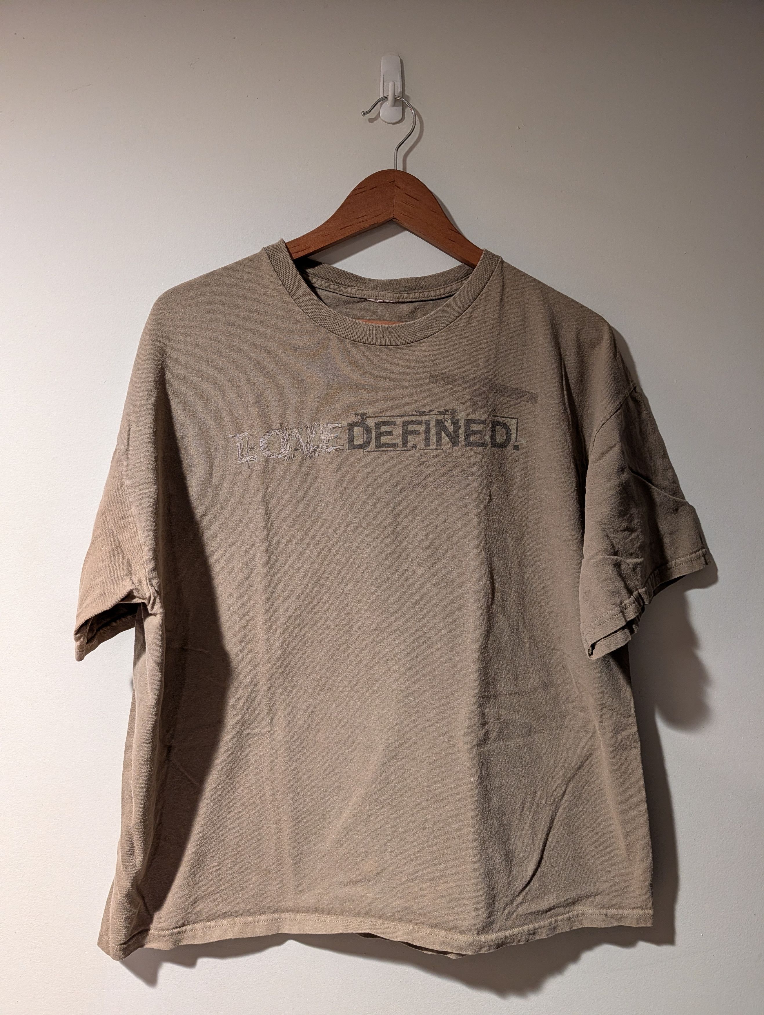 True Religion Vintage Love Defined Jesus Christ Crucifix 15:13 T-Shirt Size US XL / EU 56 / 4 - 1 Thumbnail