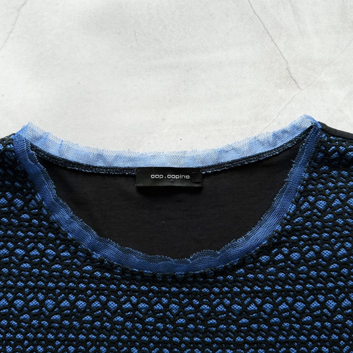 Cop Copine Cop Copine Mesh Y2K T-Shirt Tee Size L / US 10 / IT 46 - 6 Thumbnail