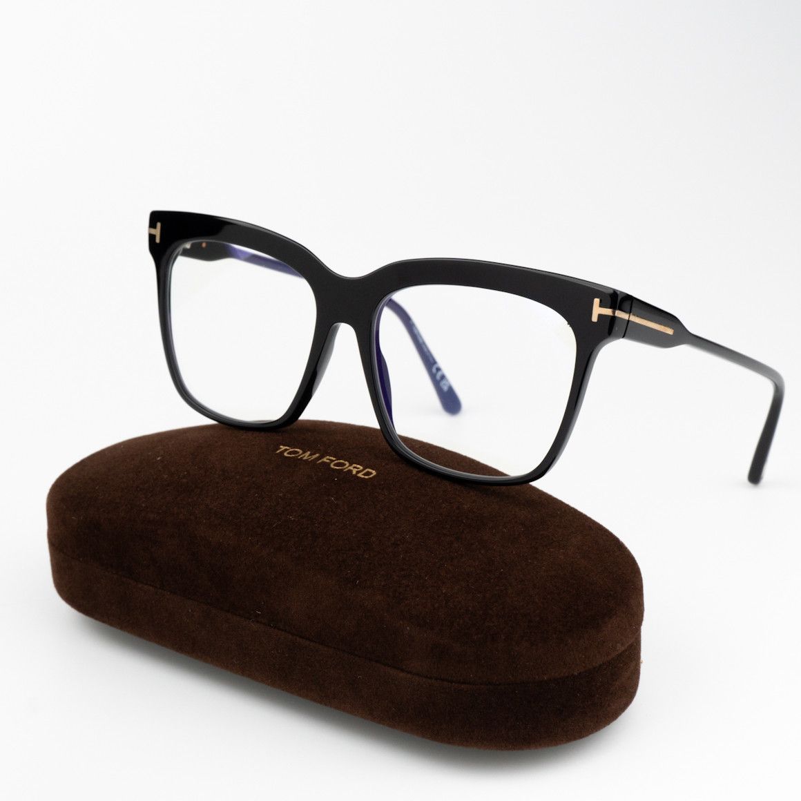 Tom Ford Tom Ford Women Eyeglasses Square FT5768-B 001 BRAND NEW Size ONE SIZE - 1 Thumbnail