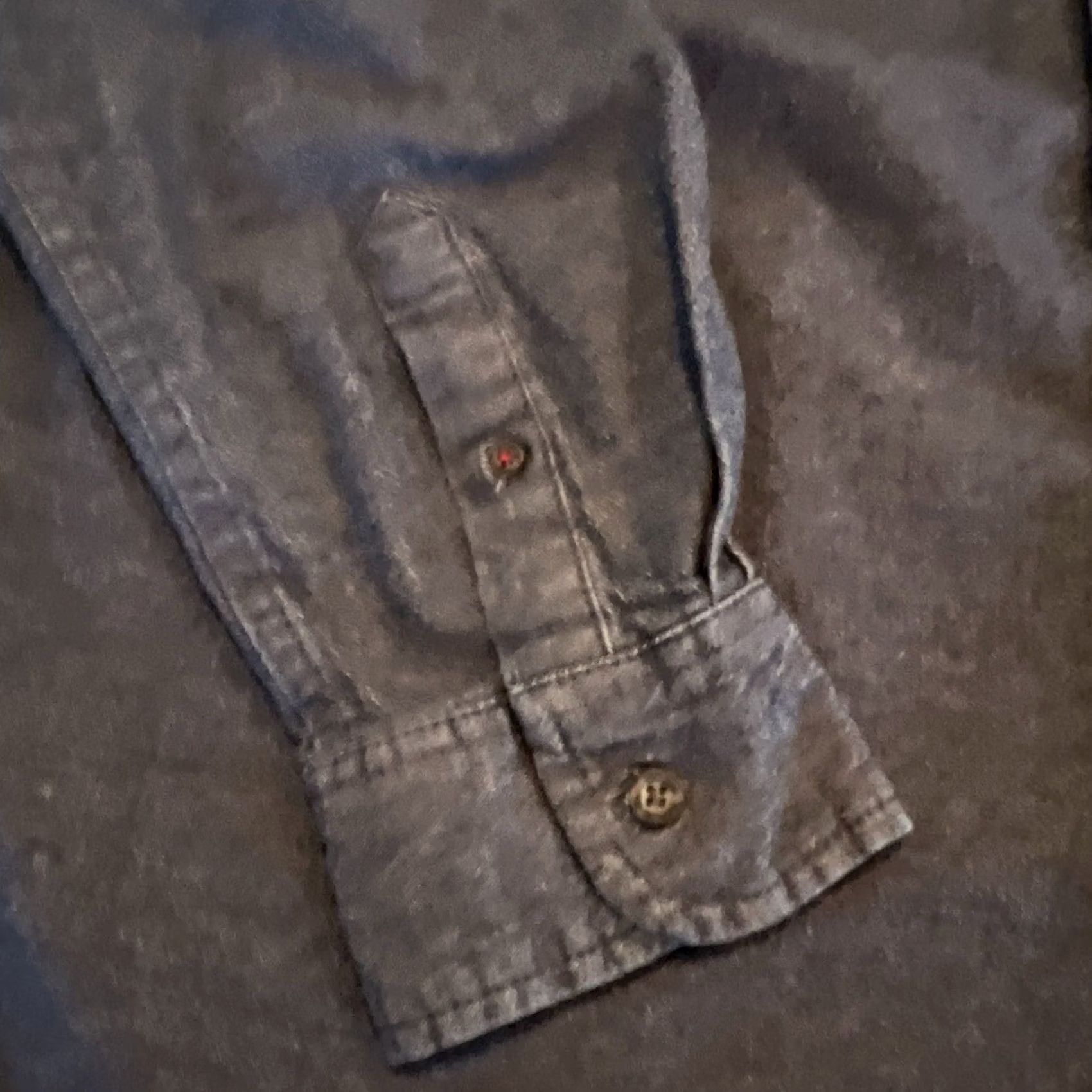 Wrangler Wrangler Shirt Mens 2XL Button-Up Denim Long Sleeve Blue Western Comfort Flex For Comfort Size US XXL / EU 58 / 5 - 5 Thumbnail
