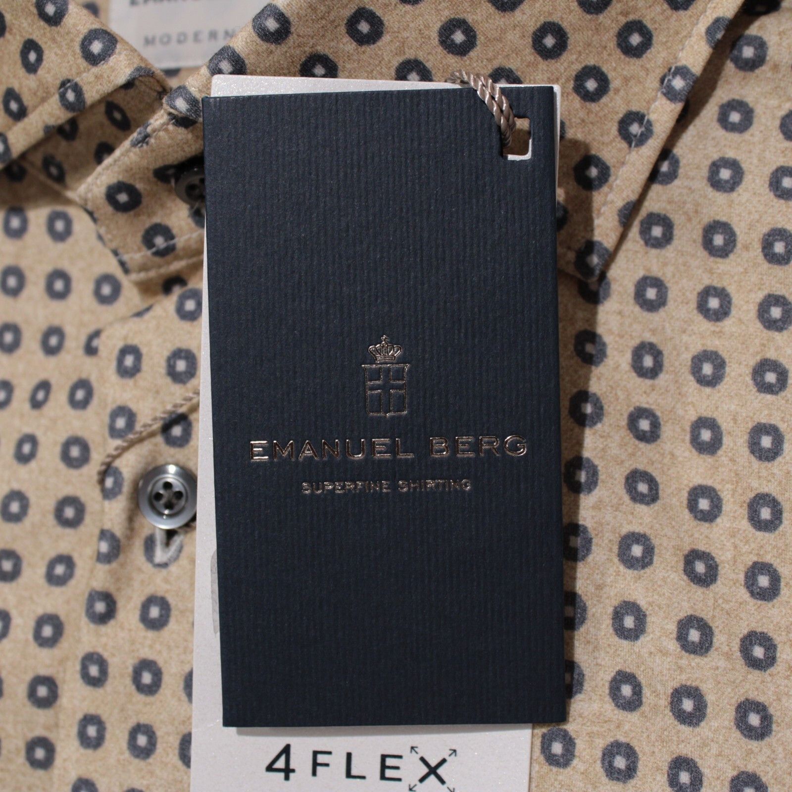 Other Emanuel Berg New with tags Shirt Size L US In Beige Size US L / EU 52-54 / 3 - 2 Thumbnail