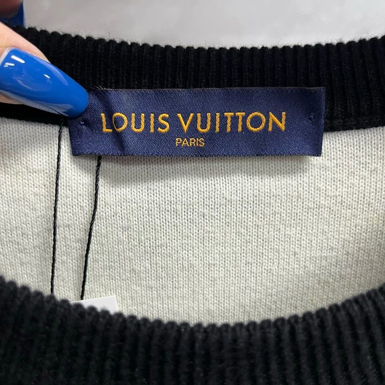 Louis Vuitton Louis Vuitton Black and white color-block classic printed c Size US L / EU 52-54 / 3 - 2 Thumbnail