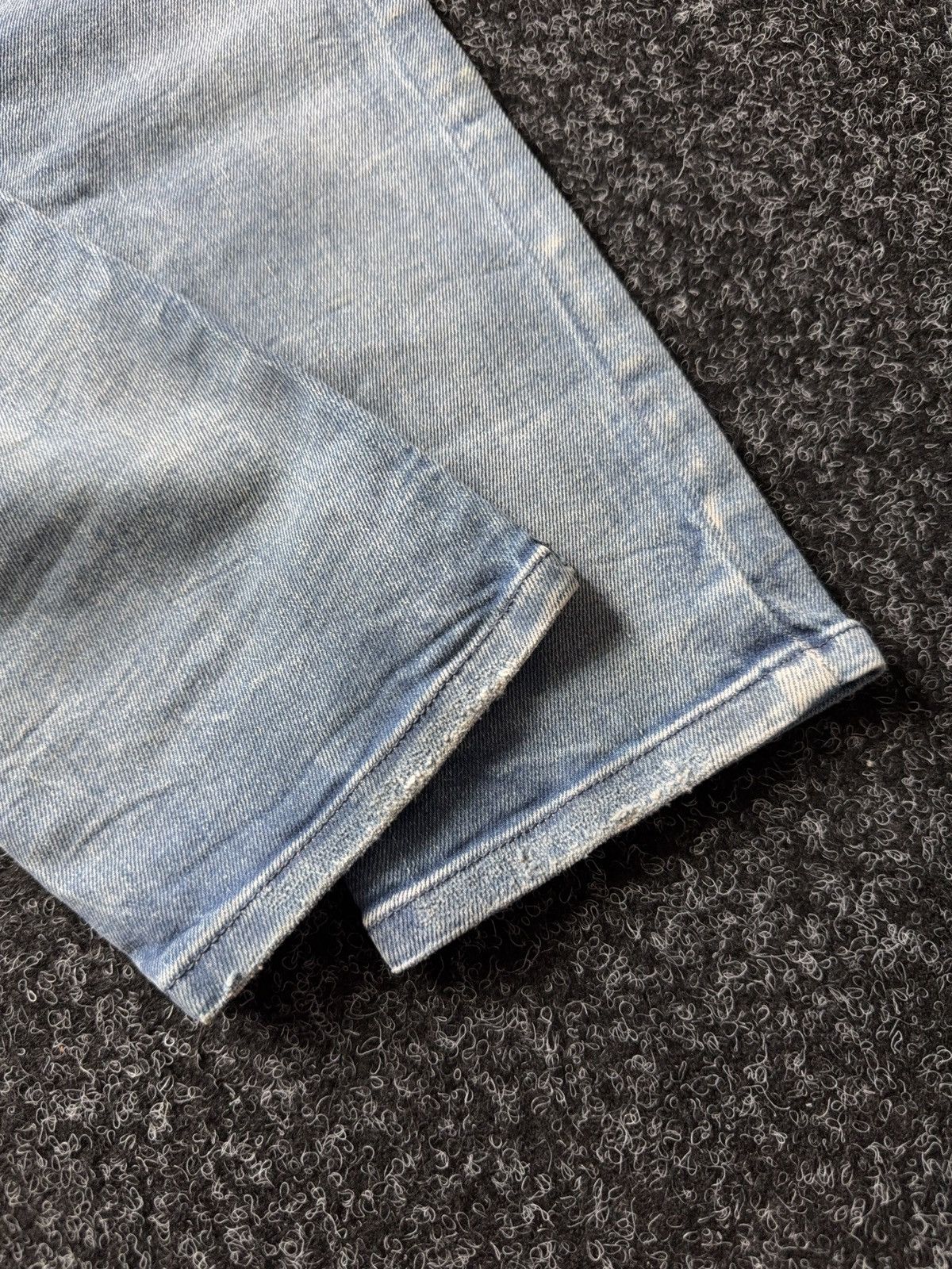 Diesel Luxury 00s Diesel Grupee Distressed Super Slim Skinny Jeans Size 28" / US 6 / IT 42 - 11 Thumbnail