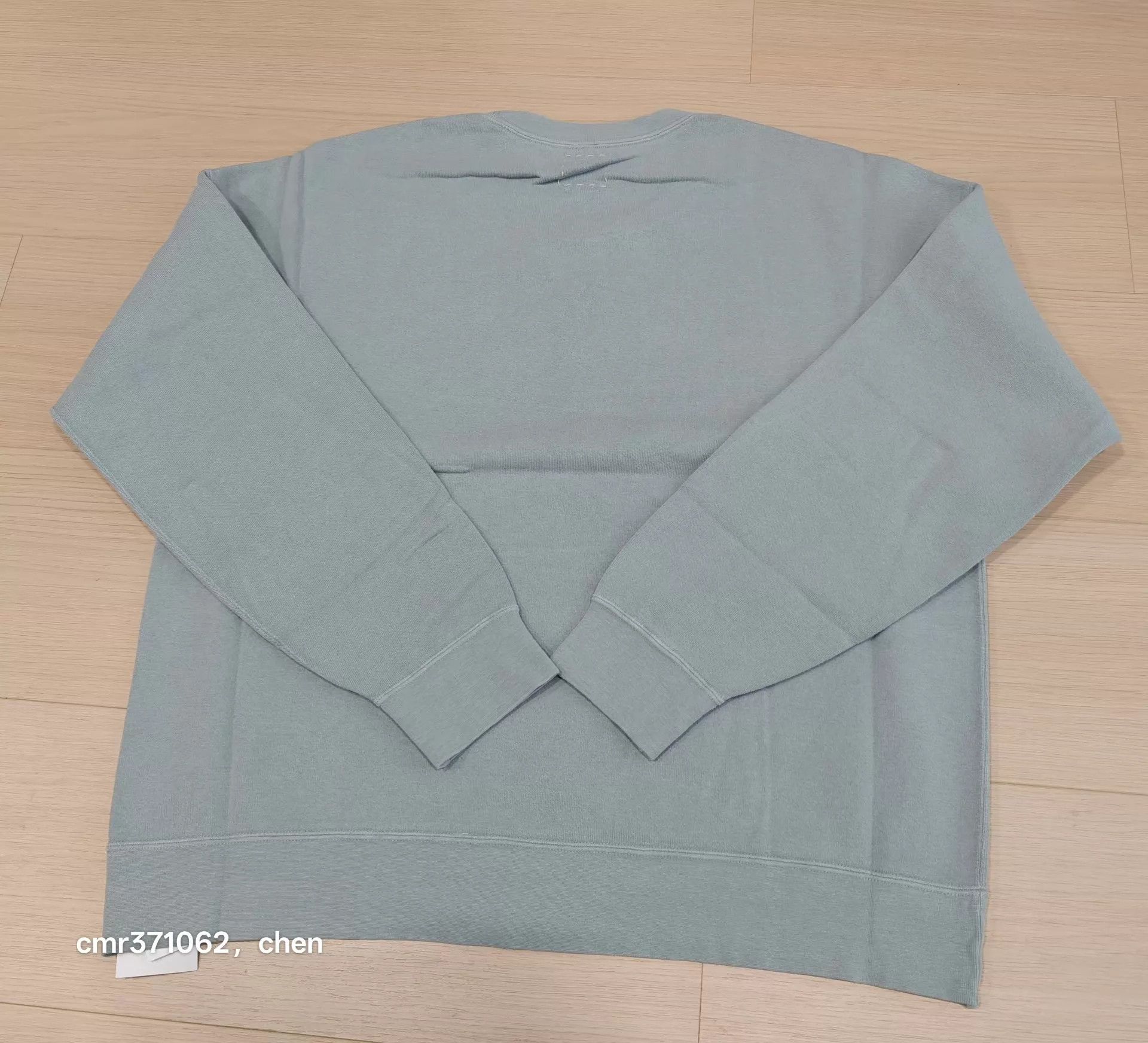 Visvim VISVIM 25SS JUMBO SB SWEAT L/S DMGD lt green US4 Size US XL / EU 56 / 4 - 6 Thumbnail