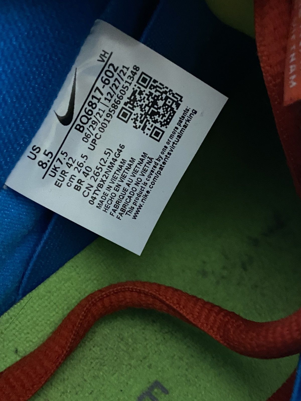 Nike Used Nike Dunk Low SB "Bart Simpson" Authentic Size 8,5US Size US 8.5 / EU 41-42 - 13 Thumbnail