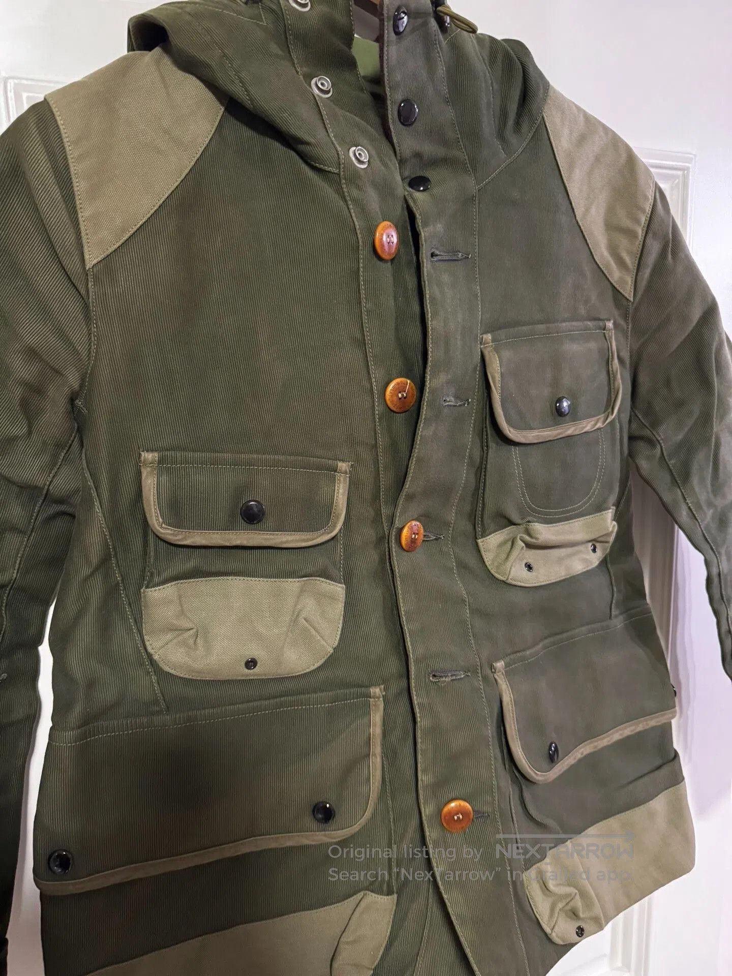 Freewheelers Vintage Freewheelers Green Wood Jacket. Size US M / EU 48-50 / 2 - 5 Thumbnail