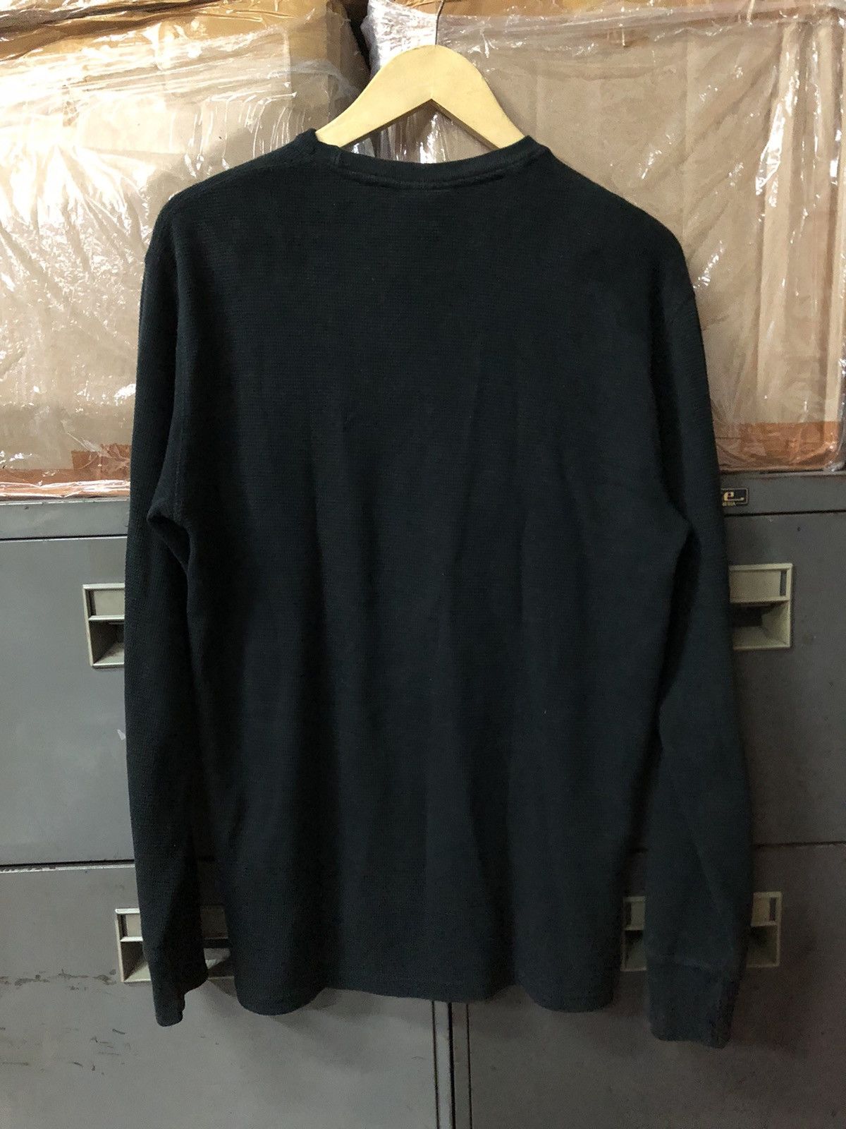 Polo Ralph Lauren × Vintage Polo Ralph Lauren Black Thermal Large Size US S / EU 44-46 / 1 - 6 Thumbnail