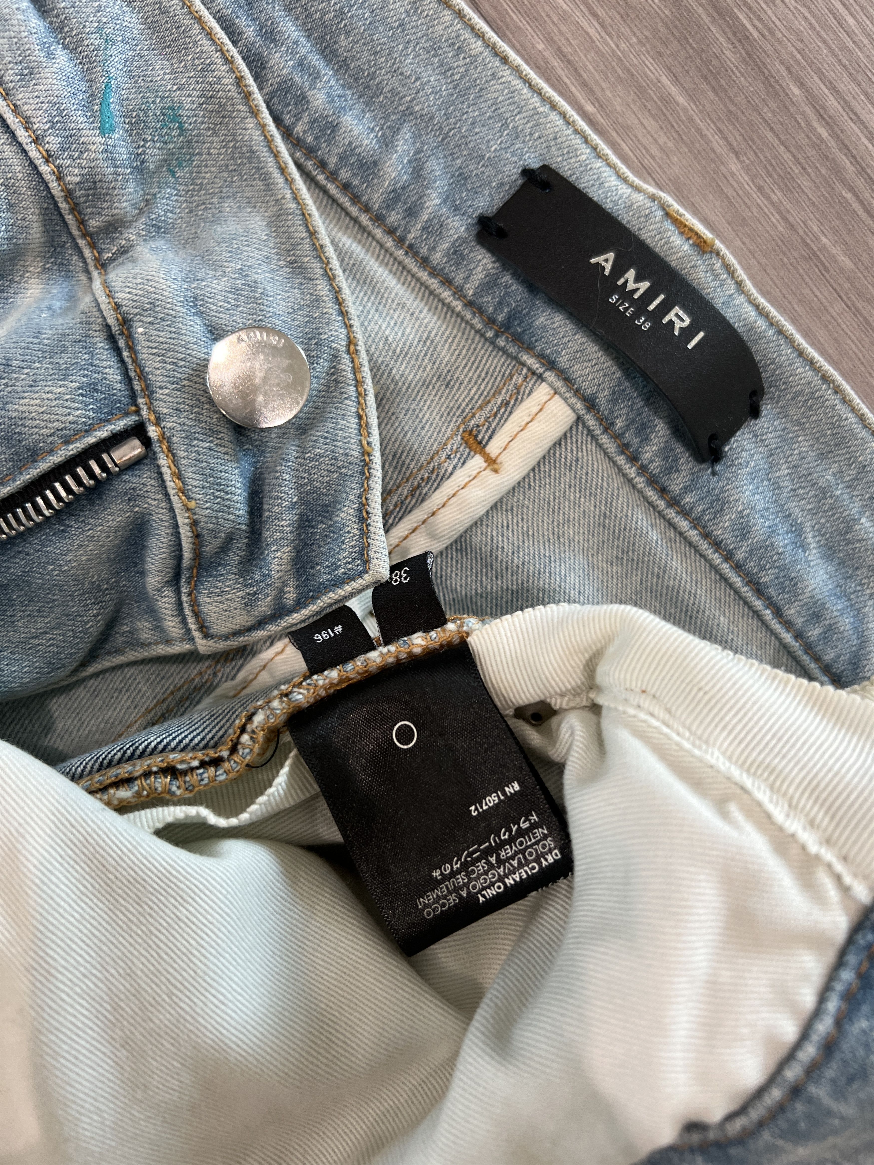 Amiri Amiri Paint Splatter Grafitti Jean Size US 38 / EU 54 - 5 Thumbnail