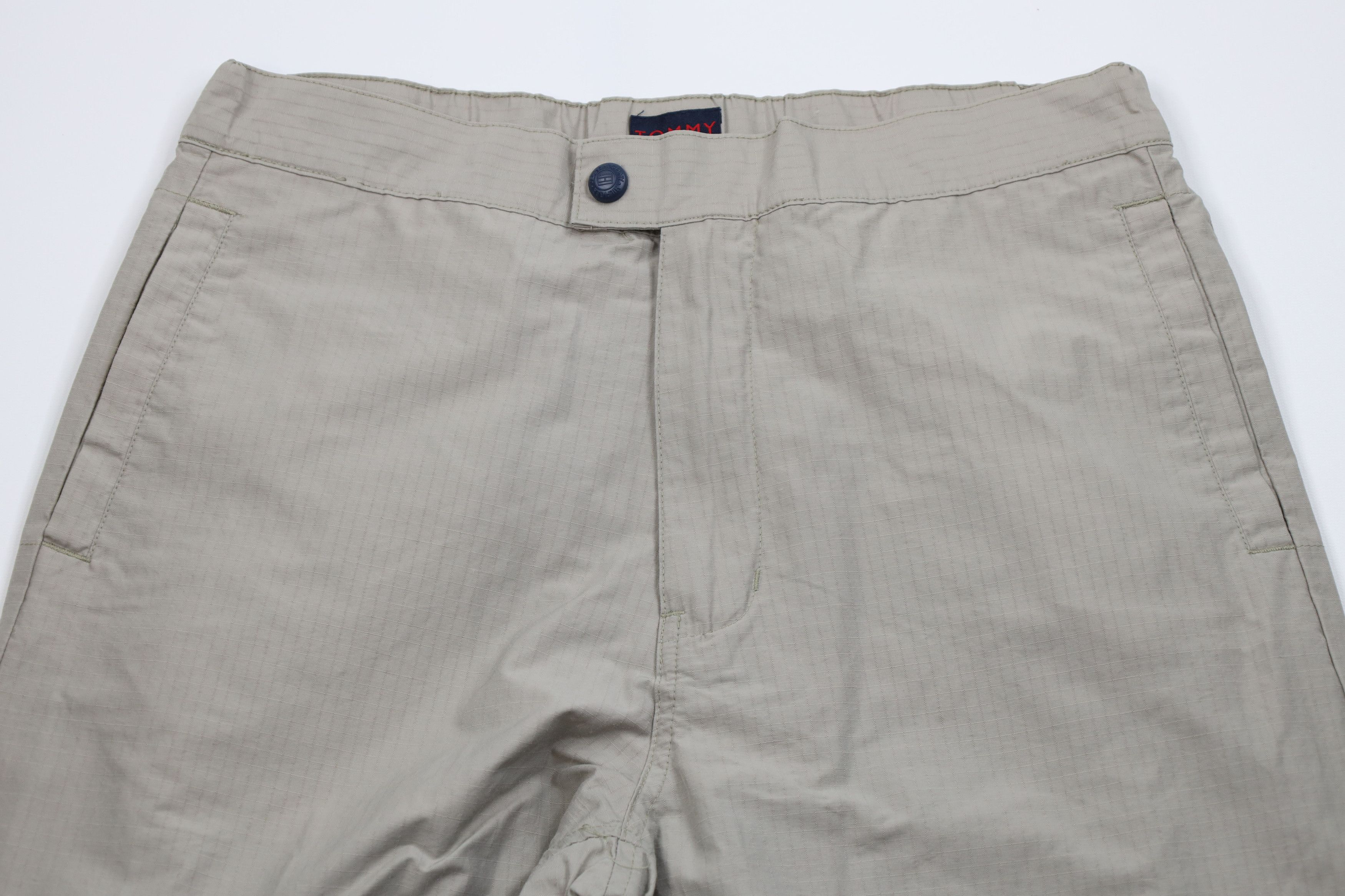 Tommy Hilfiger Vintage Y2K 2000 Tommy Hilfiger Wide Leg Windbreaker Pants Size US 34 / EU 50 - 2 Thumbnail
