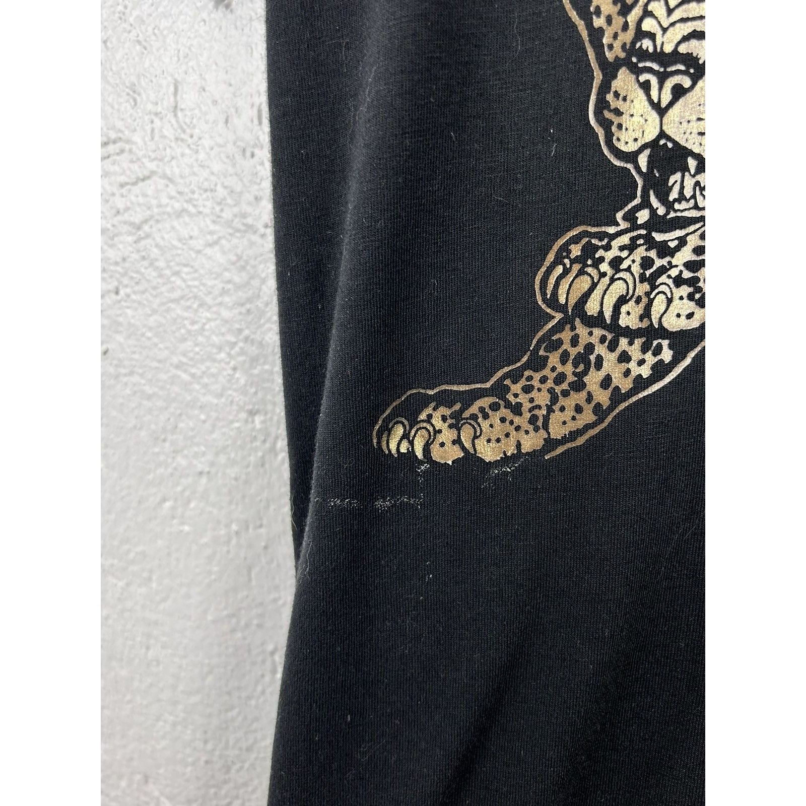 Vintage 80s Vintage 1989 Airwaves Leopard Print Single Stitch Tee Size US L / EU 52-54 / 3 - 4 Thumbnail