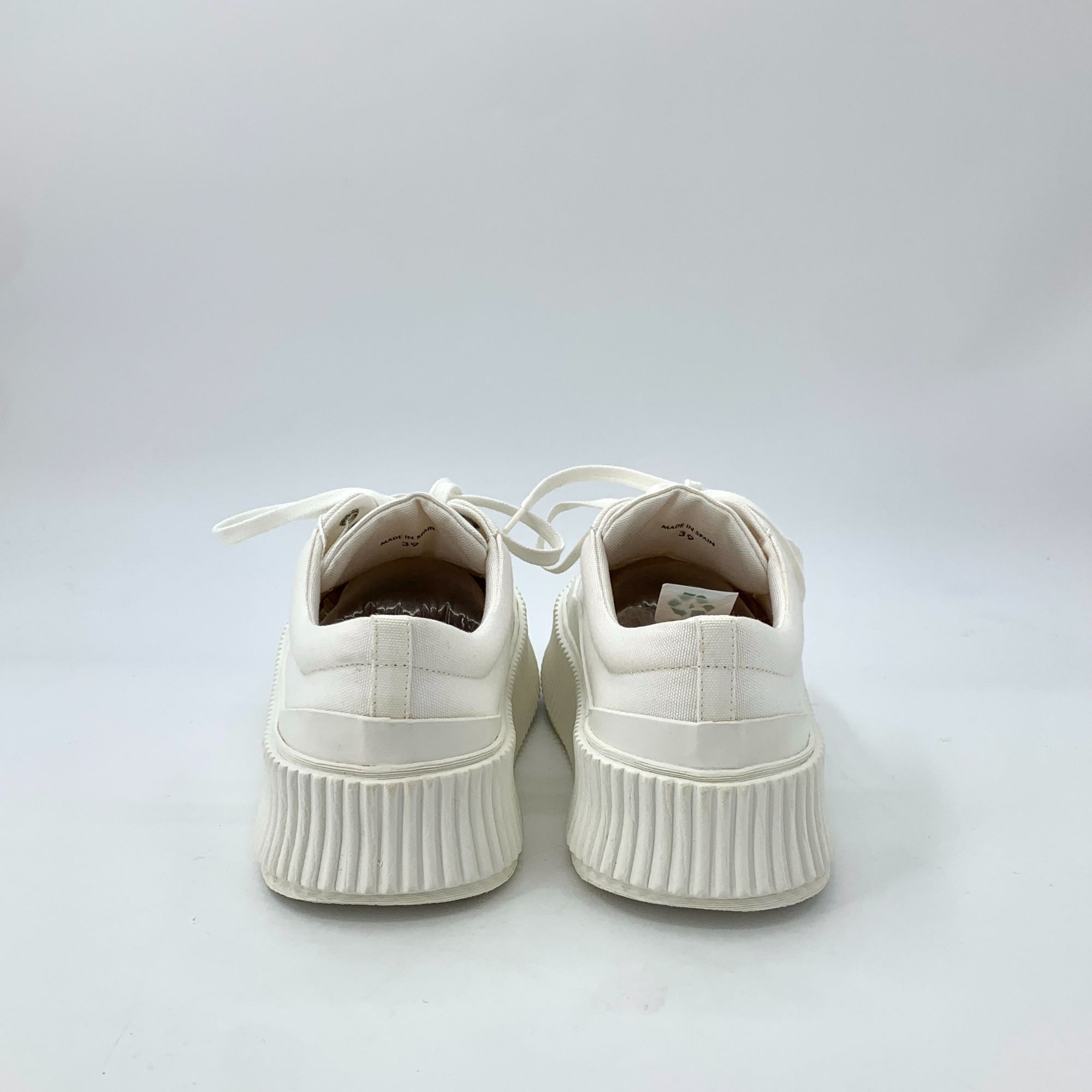 Jil Sander Jil Sander White Thick Sole Lace-Up Sneakers Size 39 Made In Size US 9 / IT 39 - 6 Thumbnail