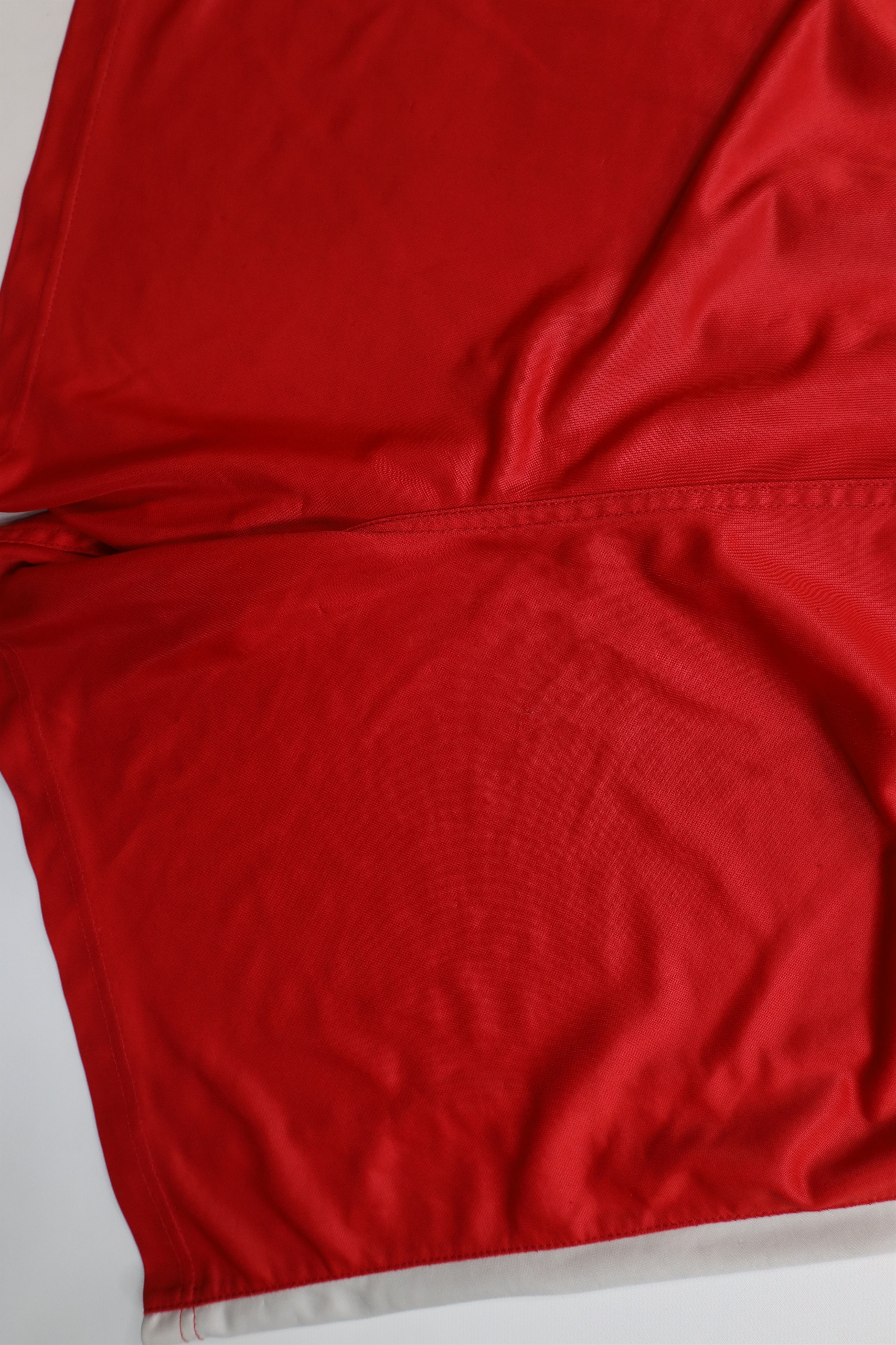 Vintage Vintage 90s Streetwear Running Jogging Soccer Shorts Red Size US 32 / EU 48 - 14 Thumbnail