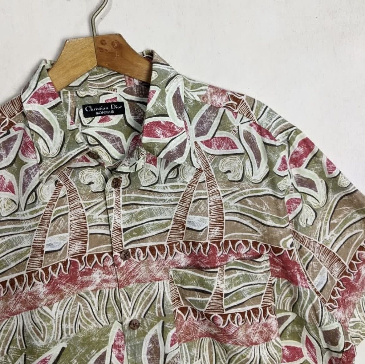 Christian Dior Monsieur × Dior Vintage Christian Dior Sports Hawaii Shirt Size US L / EU 52-54 / 3 - 2 Thumbnail