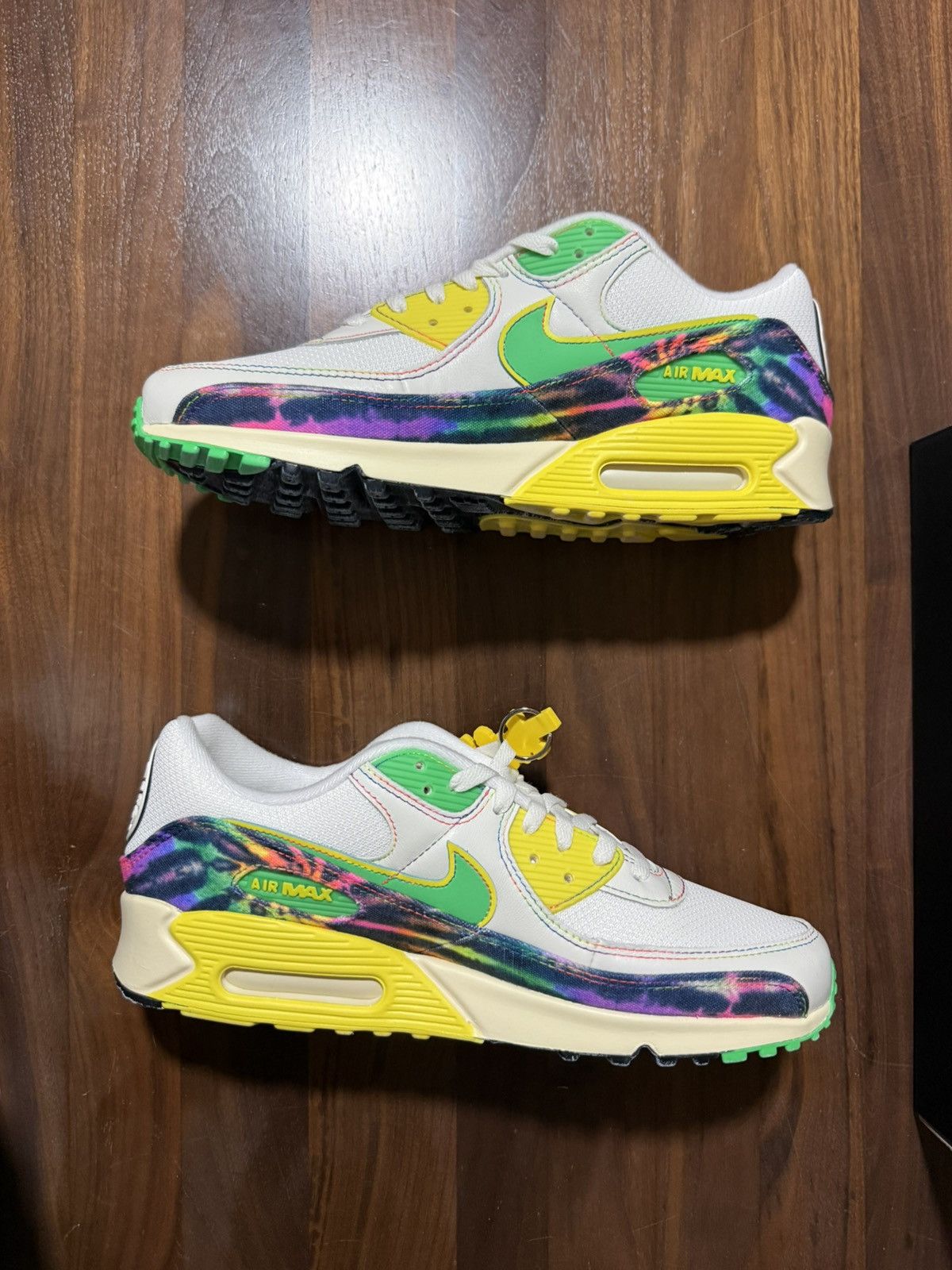 Nike GRATEFUL DEAD X UNIVERSITY OREGON AIR MAX 90 GRATEFUL DUCKS Size US 12 / EU 45 - 3 Thumbnail