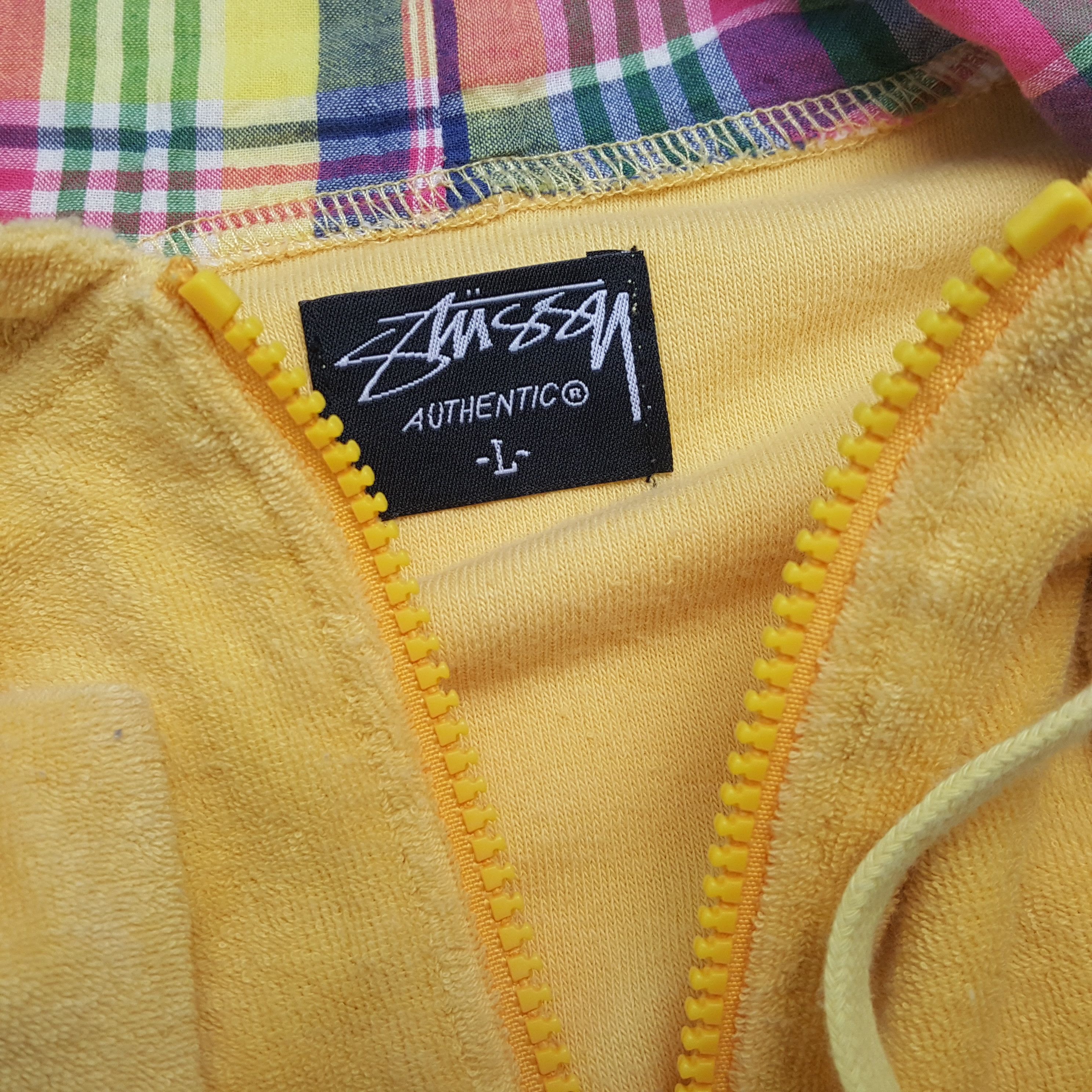 Stussy × Vintage STUSSY Streetwear Custom Art Logo Style Zipper Hoodies Size US M / EU 48-50 / 2 - 10 Thumbnail