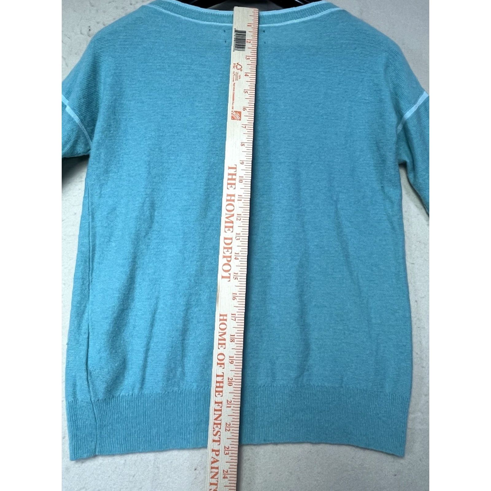 Banana Republic Banana Republic Filpucci Aire Crew Sweater Italian Yarn Small Long Sleeve Green Women Size S / US 4 / IT 40 - 4 Thumbnail