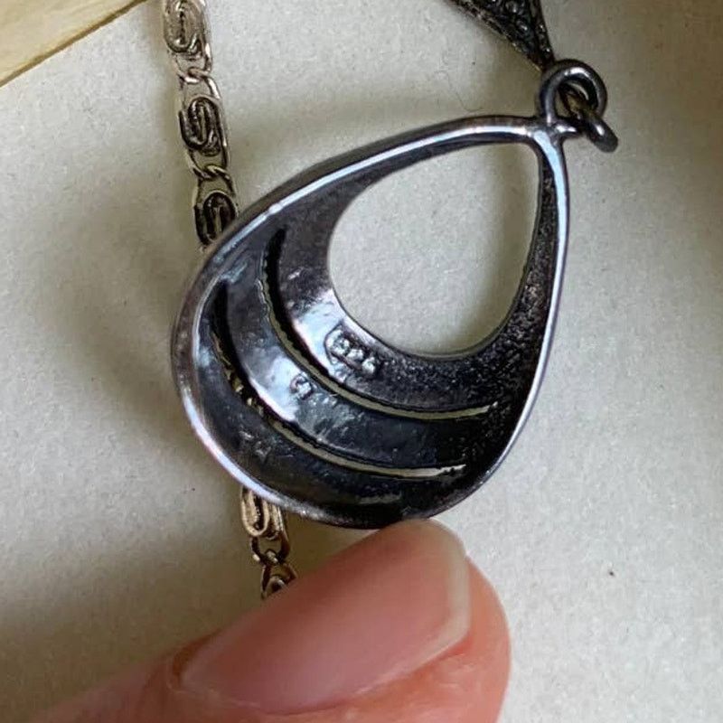Other Biondi Sterling Silver 925 Necklace with Earring Size ONE SIZE - 4 Thumbnail