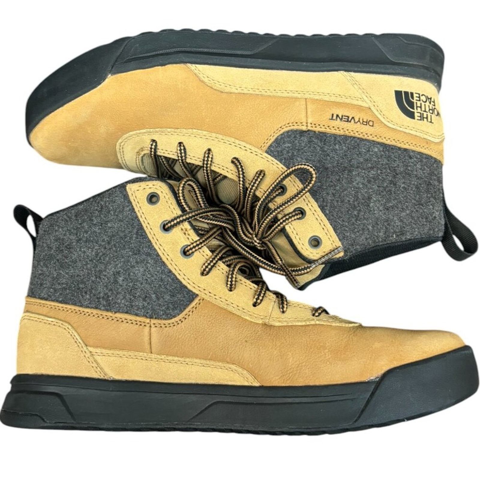 The North Face The North Face Men's Larimer Mid Waterproof Shoes Tan SZ 7.5 Size US 7.5 / EU 40-41 - 7 Thumbnail