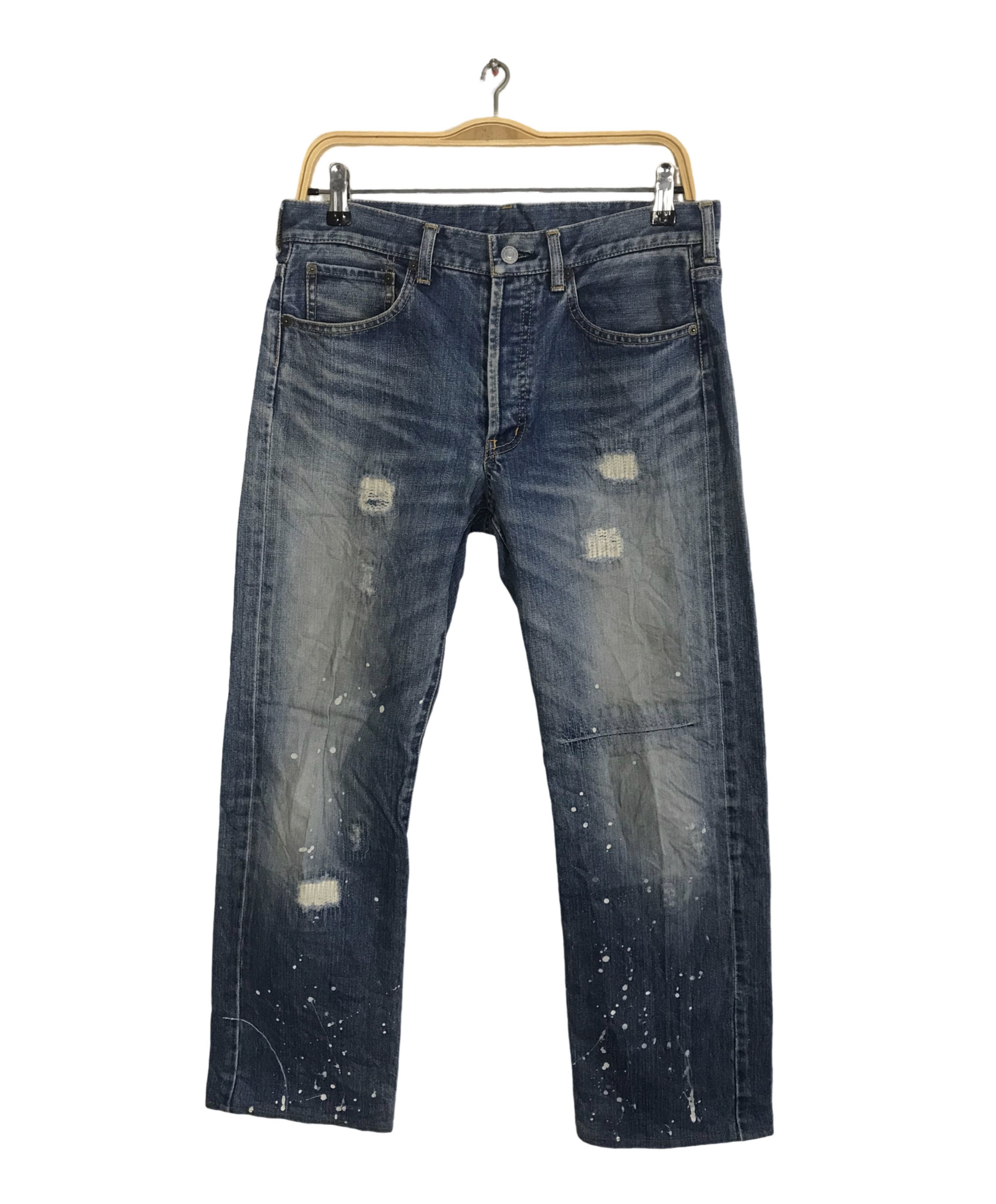 Japanese Brand × Takeo Kikuchi Takeo Kikuchi Denim Indigo Pant Straight Cut Size US 32 / EU 48 - 1 Thumbnail
