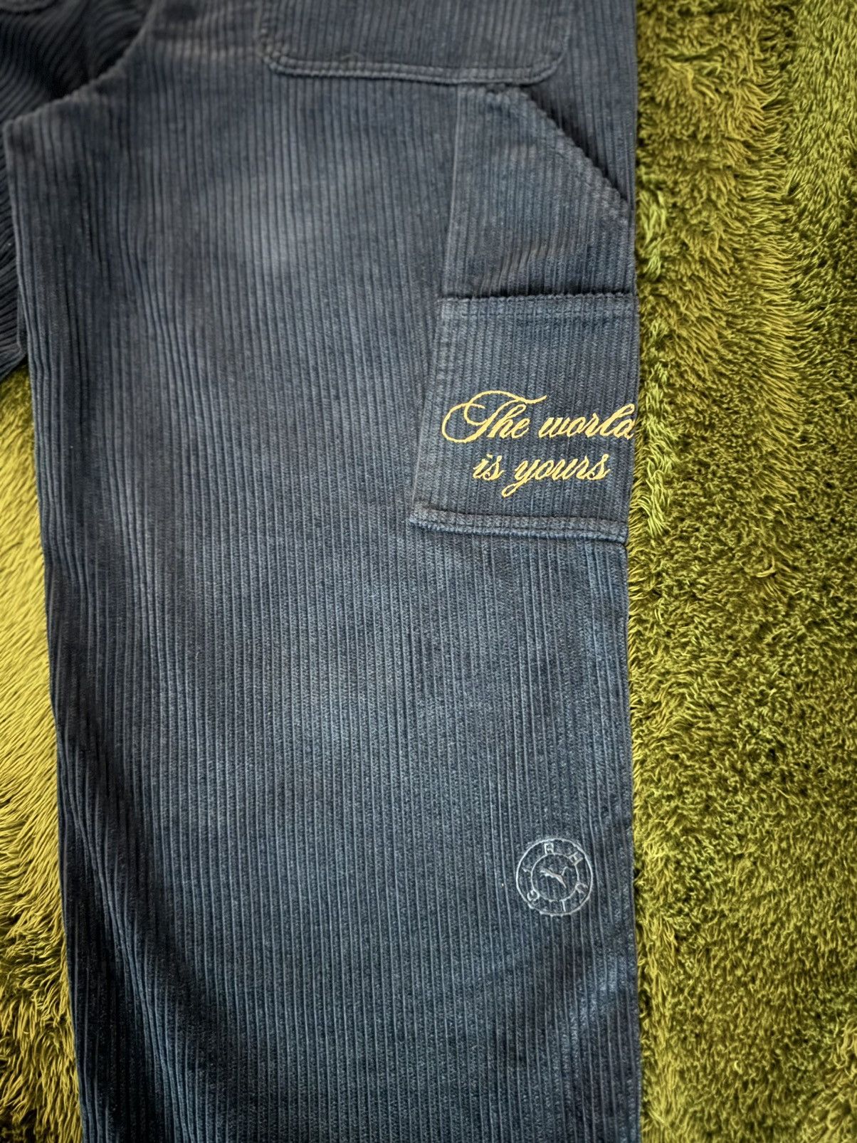 Puma × Rhude [XS] Puma x Rhude rhuigi Corduroy Double Knee Pants navy Size US 32 / EU 48 - 8 Thumbnail