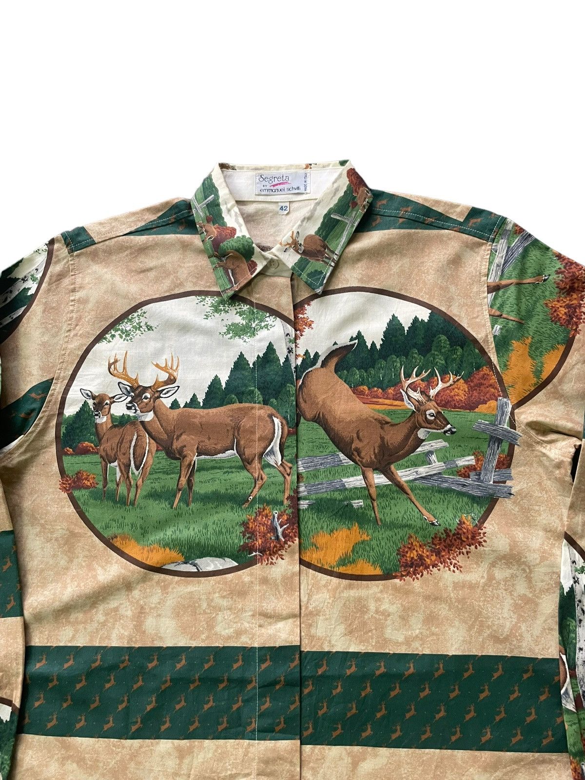 Other Vintage Segreta Emmanuel schvill Shirt Size US M / EU 48-50 / 2 - 3 Thumbnail