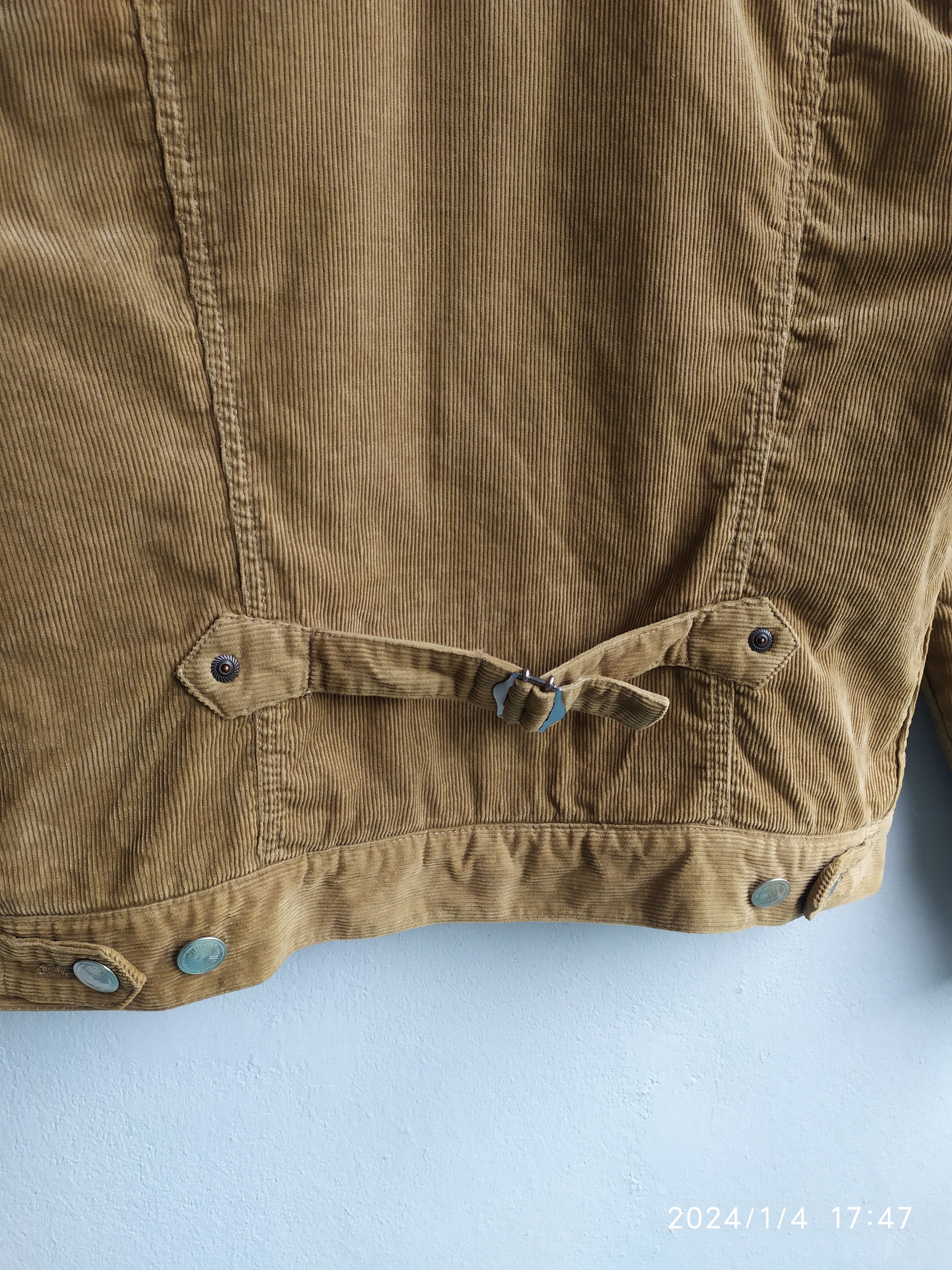 Edwin 🔥EDWIN Corduroy Trucker Sherpa Jacket🔥 Size US M / EU 48-50 / 2 - 4 Thumbnail