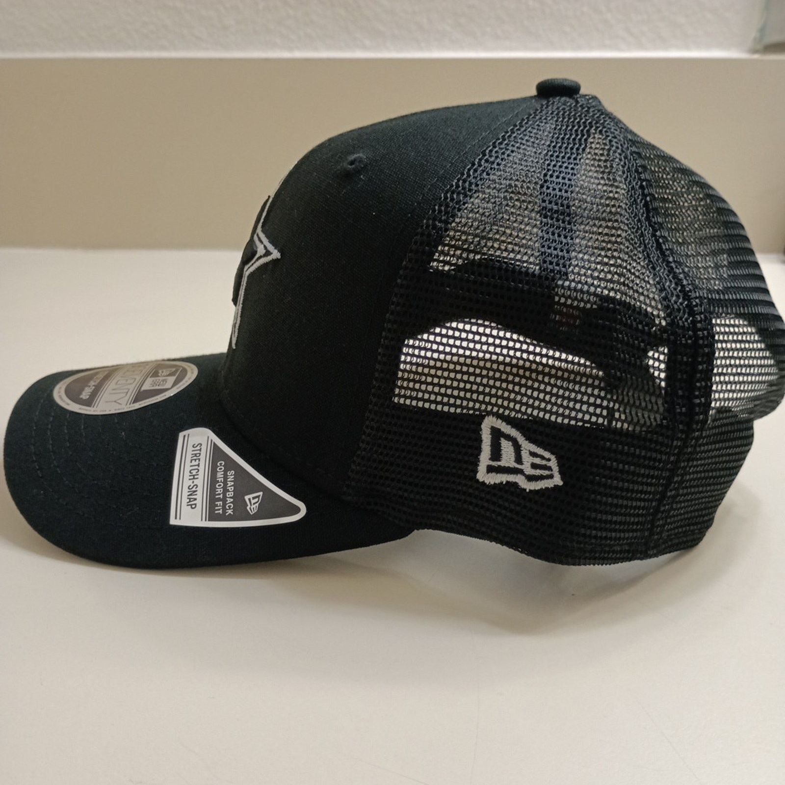 New Era New Era 9SEVENTY Dallas Cowboys Black Trucker Canvas Hat Cap Size ONE SIZE - 5 Thumbnail