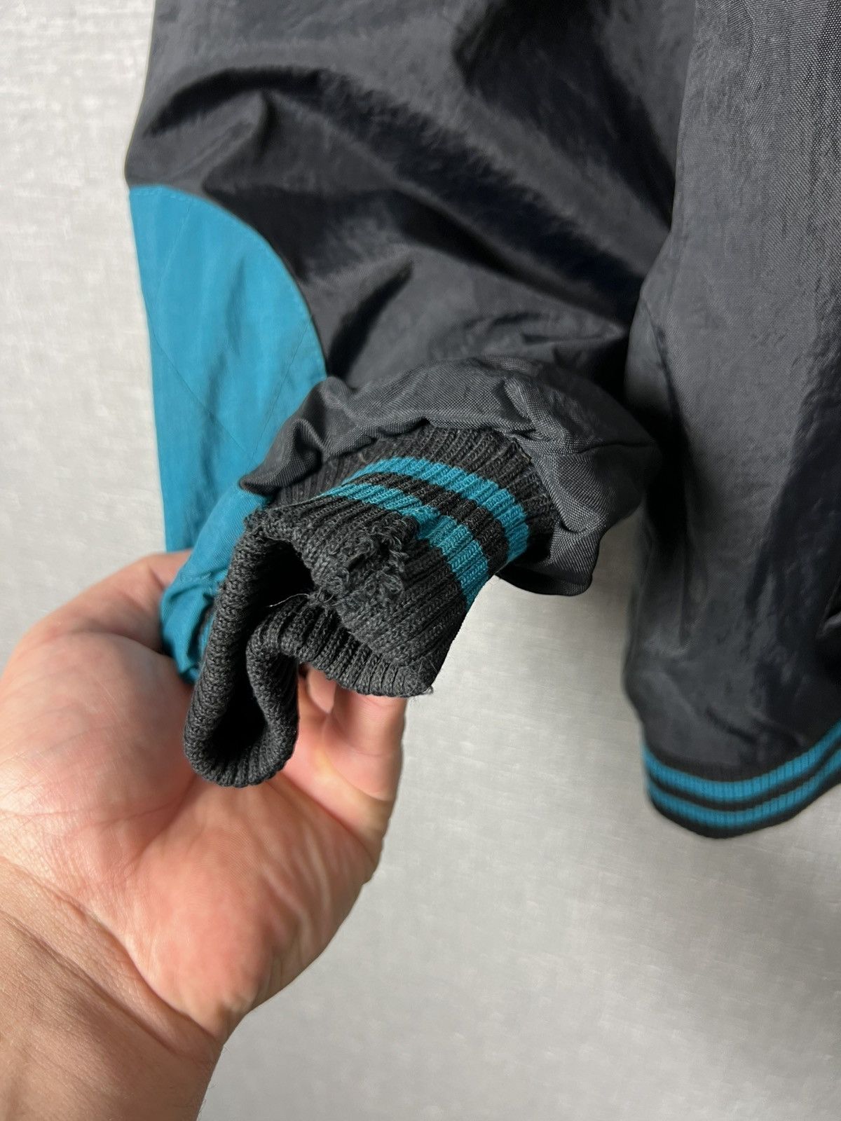 Starter RARE JACKSONVILLE JAGUARS NUTMEG CAMPRI NYLON BOMBER JACKET Size US XL / EU 56 / 4 - 9 Thumbnail
