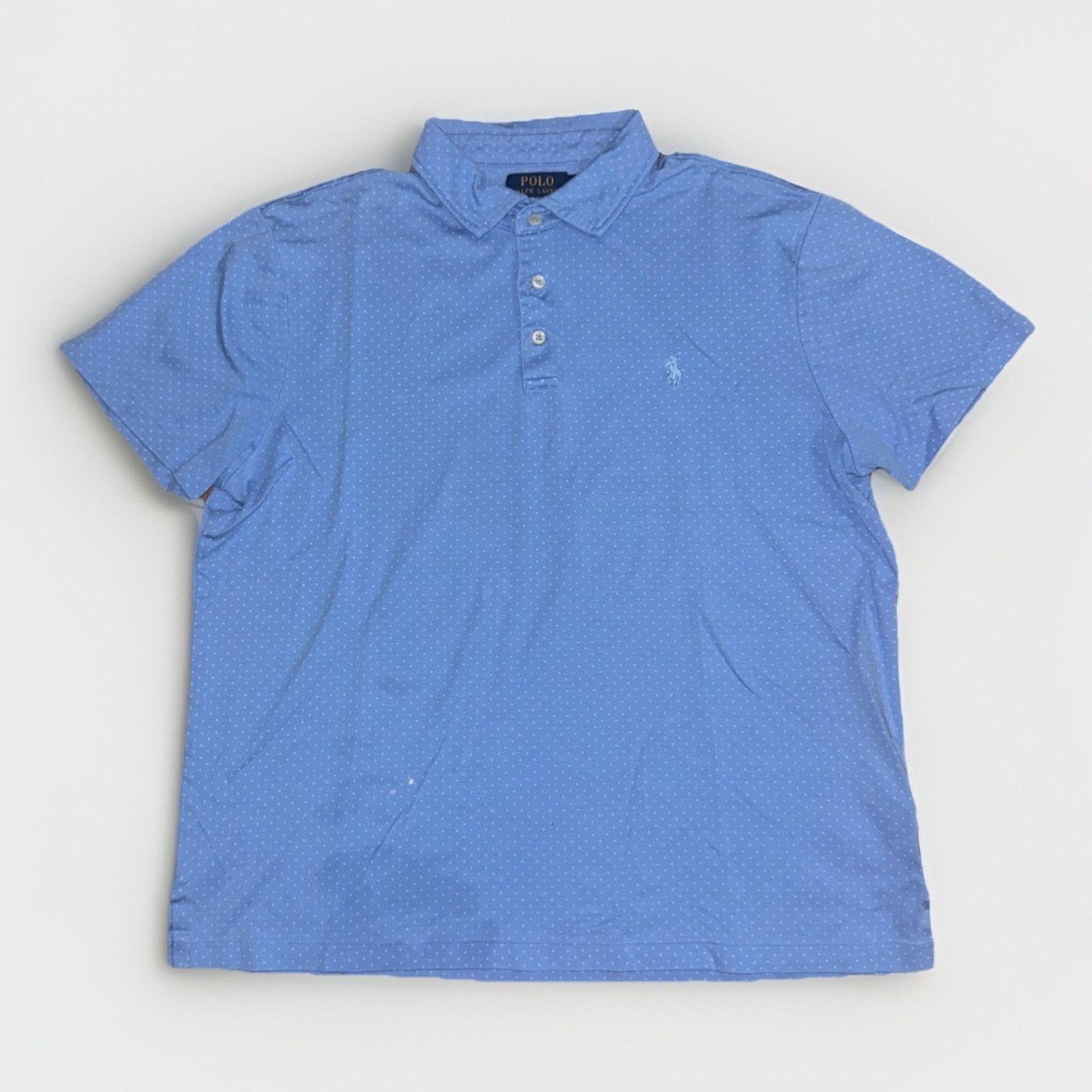 Ralph Lauren Polo Ralph Lauren Shirt Blue Polka Dot Custom Slim Fit L Size US L / EU 52-54 / 3 - 1 Thumbnail