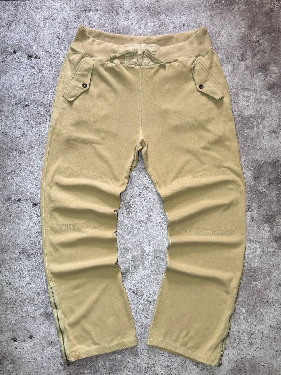 Polo Ralph Lauren Polo Ralph Lauren Double Knee Vintage Rare Beige Pants Size US 34 / EU 50 - 1 Thumbnail