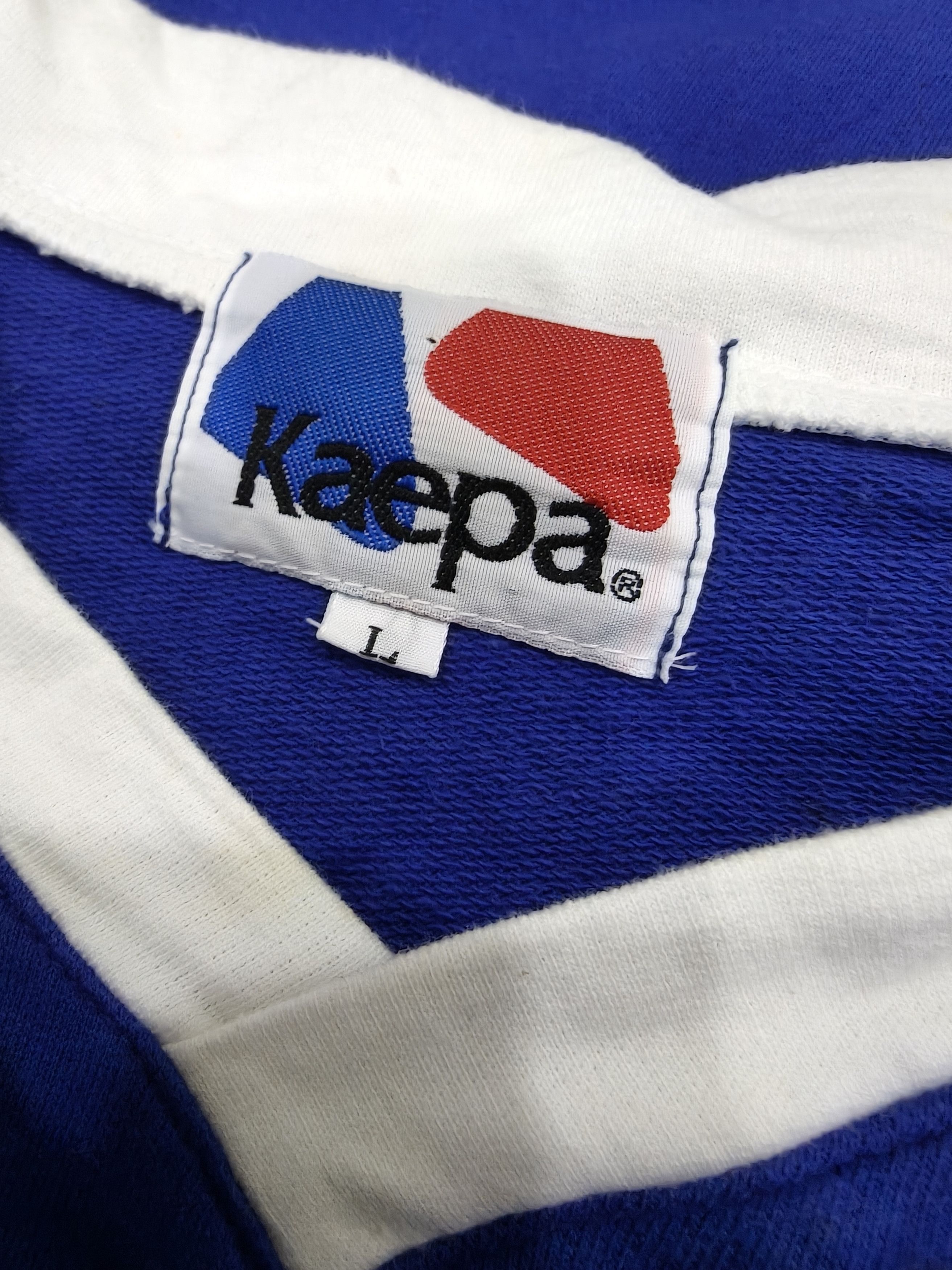 Kappa Vintage 90's Keapa Embroidery Spellout Jersey Sportswear Size US L / EU 52-54 / 3 - 2 Thumbnail