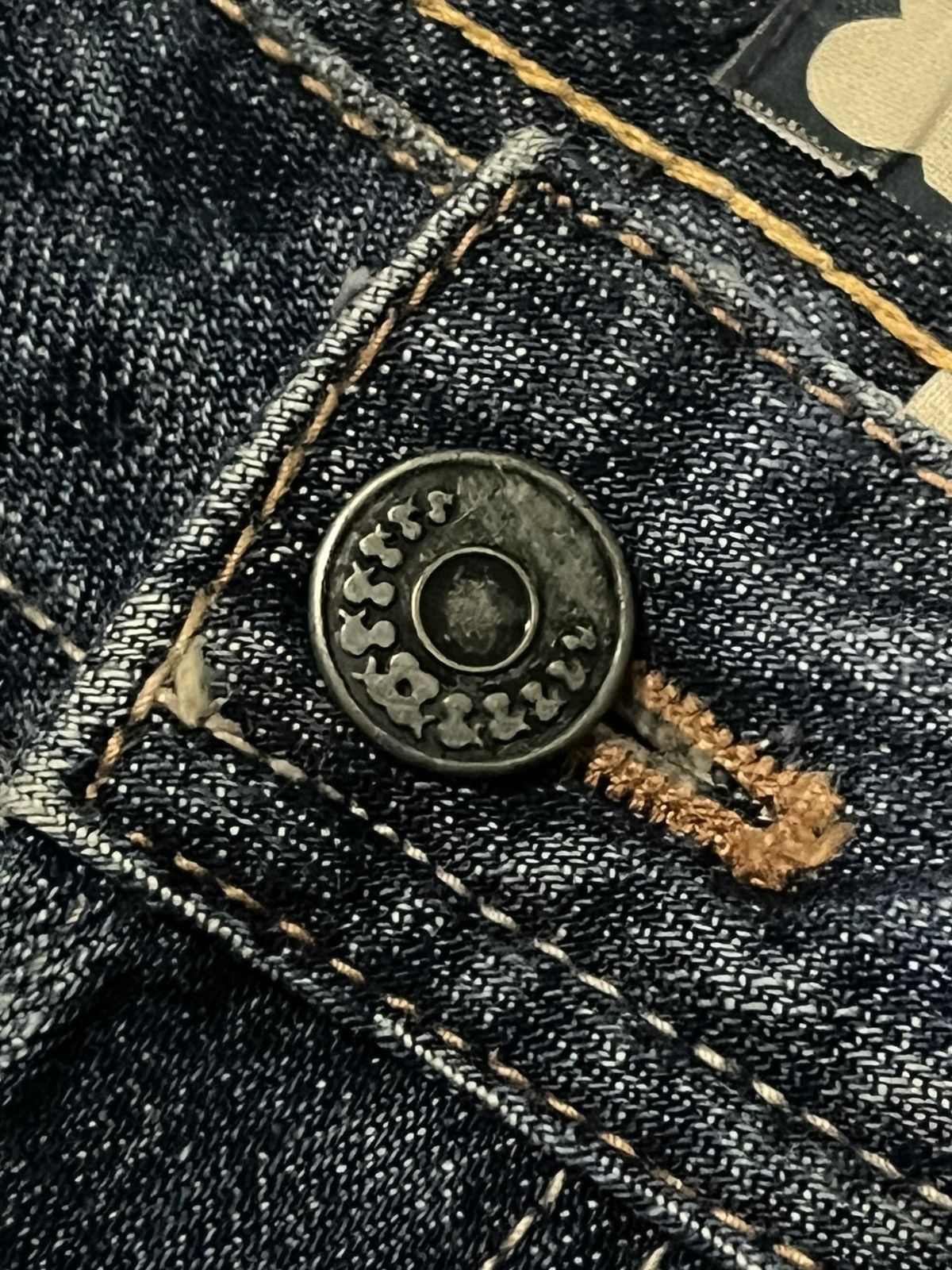 Japanese Brand Vintage Japanese Brand Blue Faded Washed Distressed Jeans Size US 32 / EU 48 - 5 Thumbnail